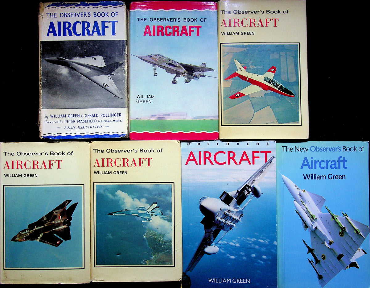 A COLLECTION OF 7 OBSERVER'S BOOKS OF AIRCRAFT: 1952 - 1987