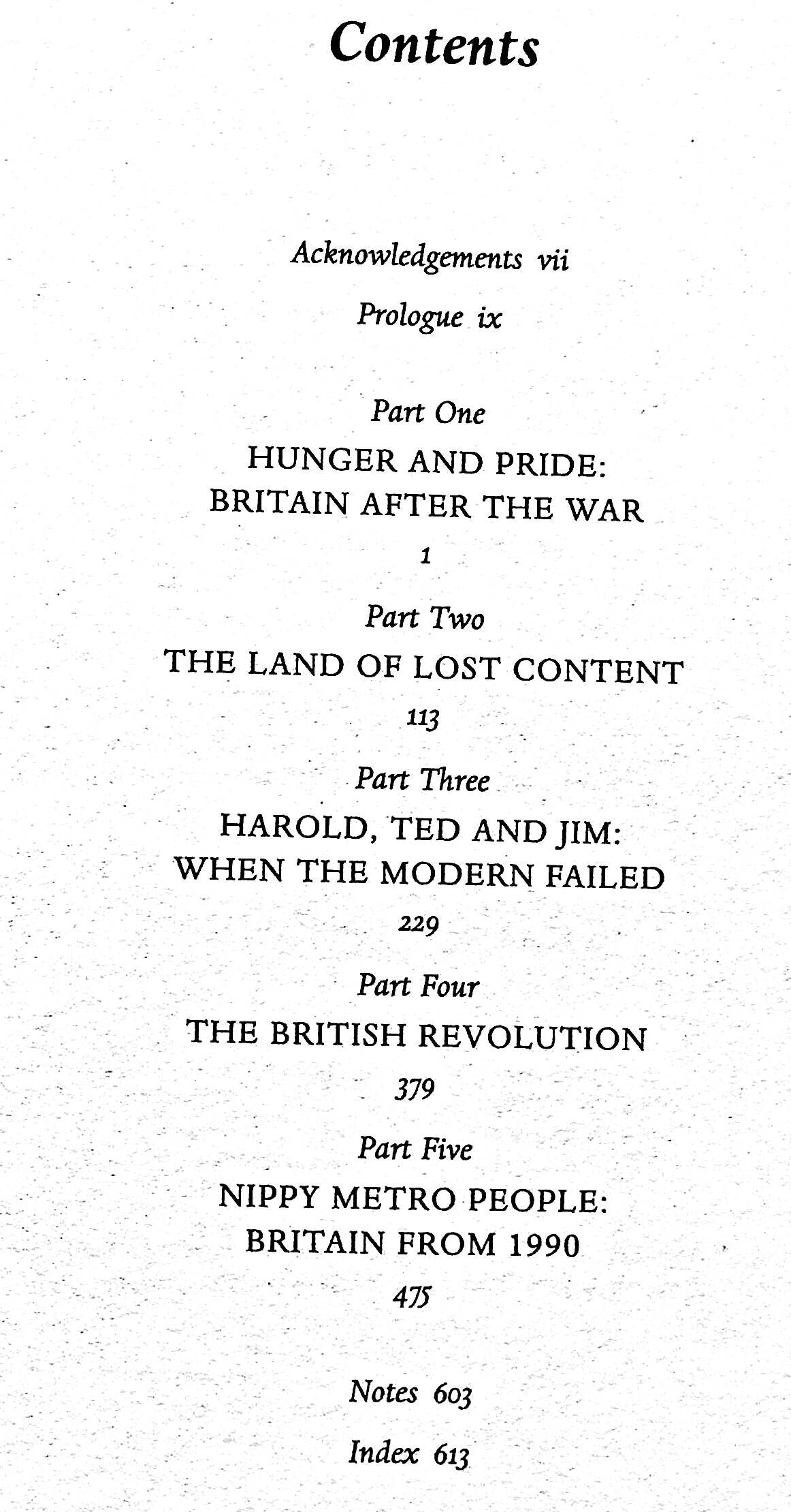 A History of Modern Britain by Andrew Marr: 2007 First Edition