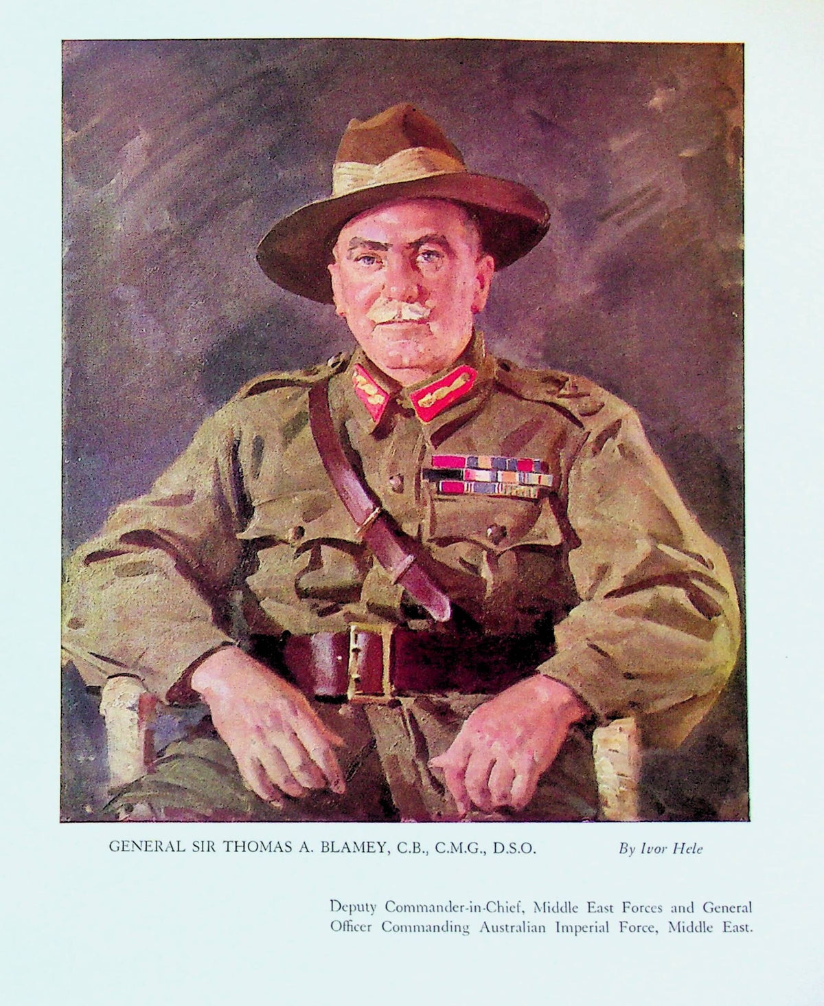 Active Service: With Australia in the Middle East/ 1941 Illustrated Book on life in the ME