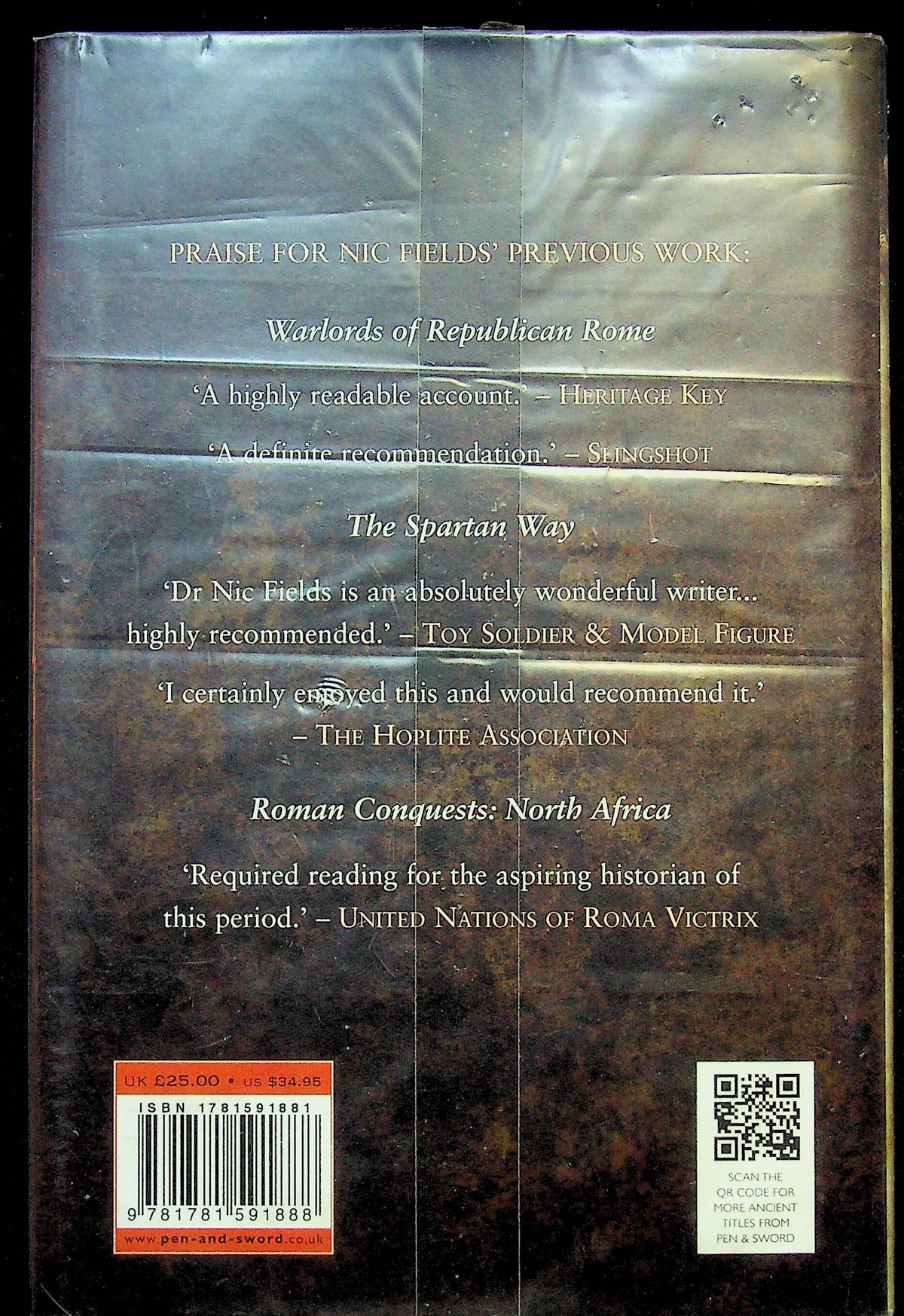 AD69 Emperors, Armies & Anarchy by N.Fields: NEW 2014 1st Edition Hardback-Rome in Crisis