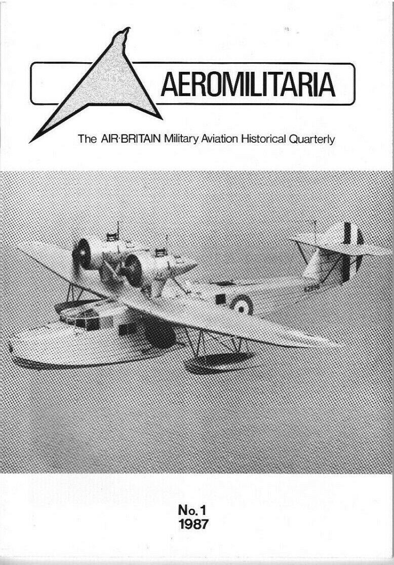 AEROMILITARIA 1987 #1: SPITFIRES DOWN UNDER/ RAF SHARJAH POST WAR YEARS/DOWNLOAD