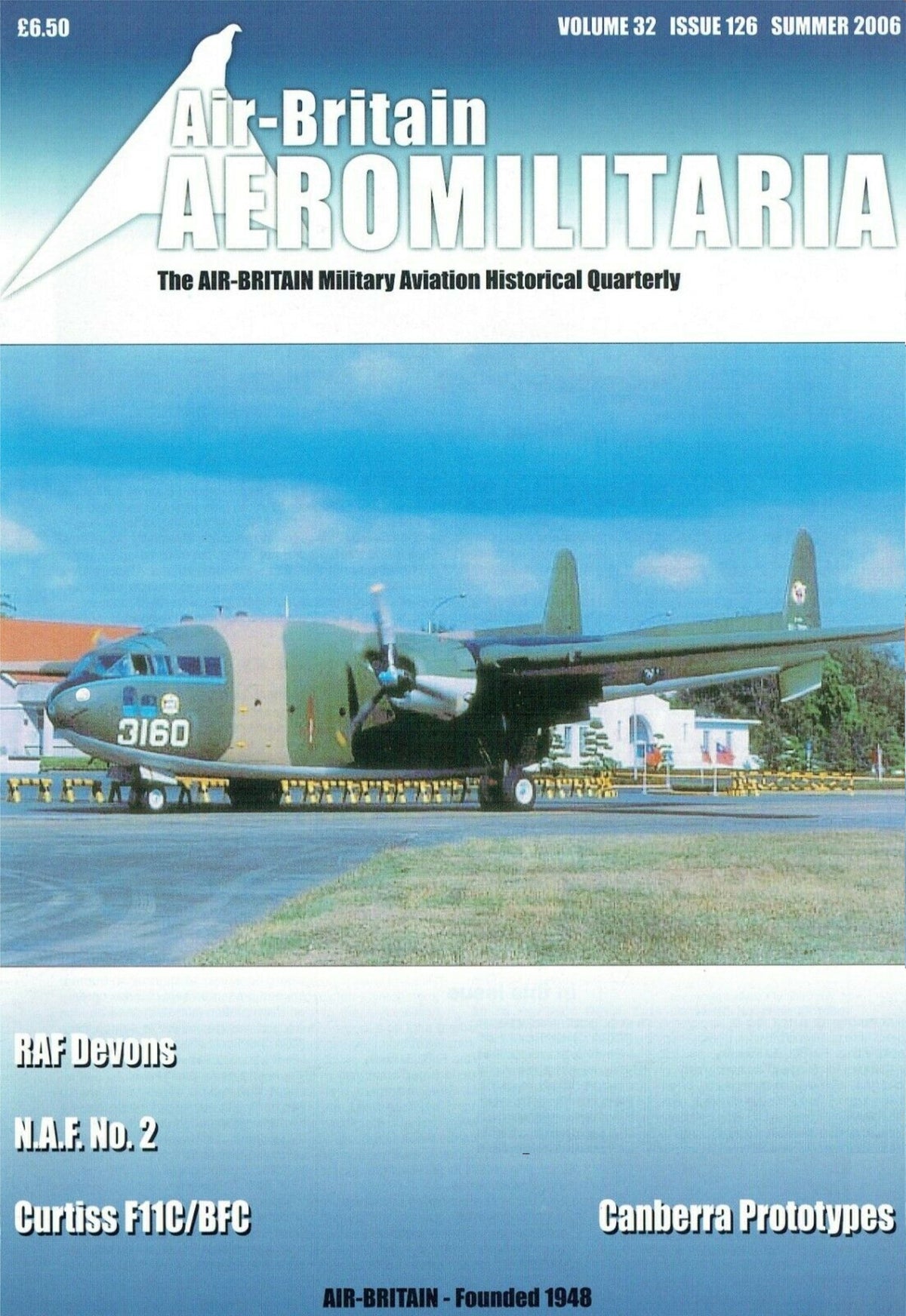 AEROMILITARIA 2006 #2: RAF DEVONS/ CURTISS F11C & BFC/ E.E. CANBERRA/ DOWNLOAD