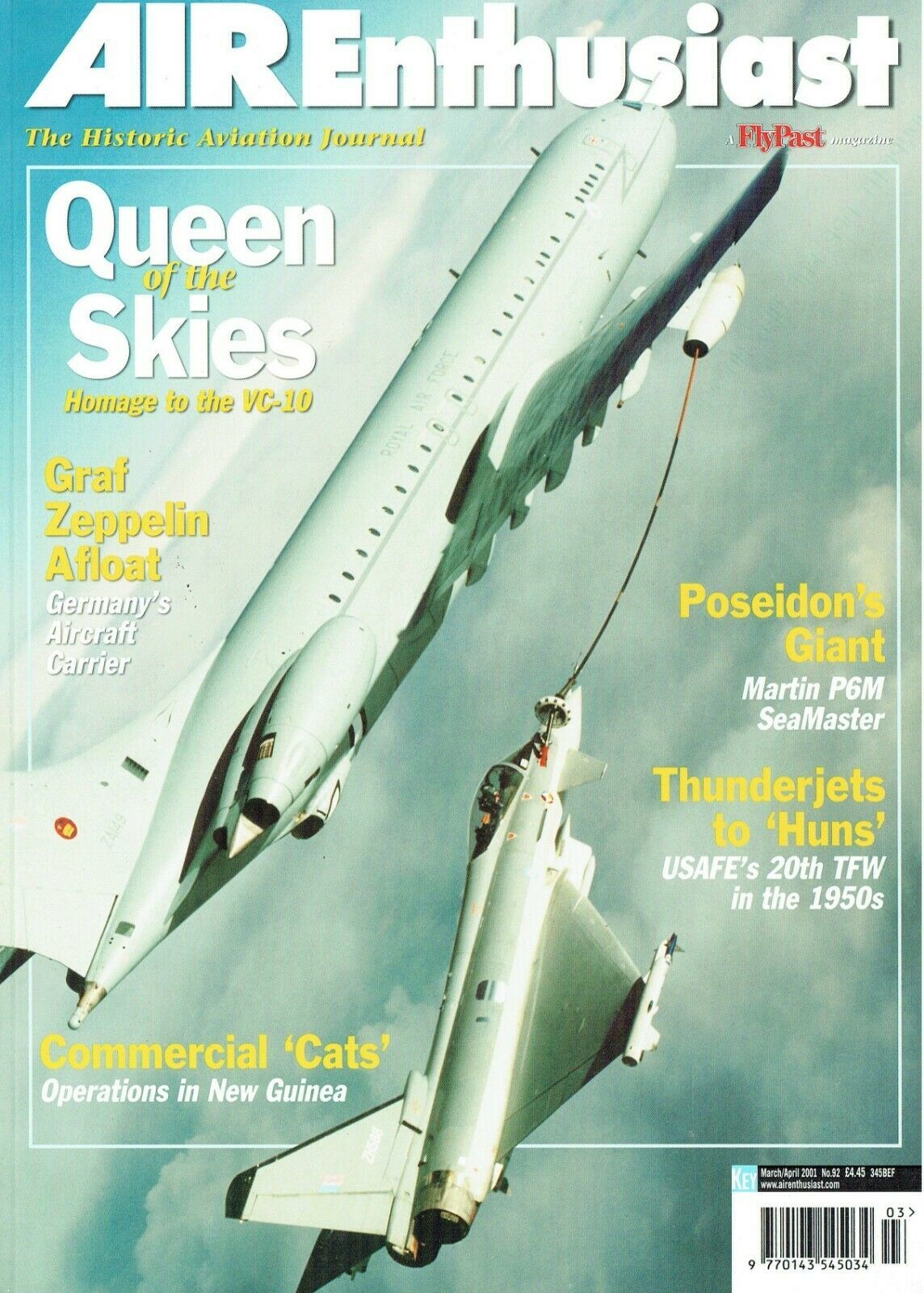 AIR ENTHUSIAST #92: NA XB-21/ SEAMASTER/ VC-10/ BARNESTON AIRPORT/ DOWNLOAD