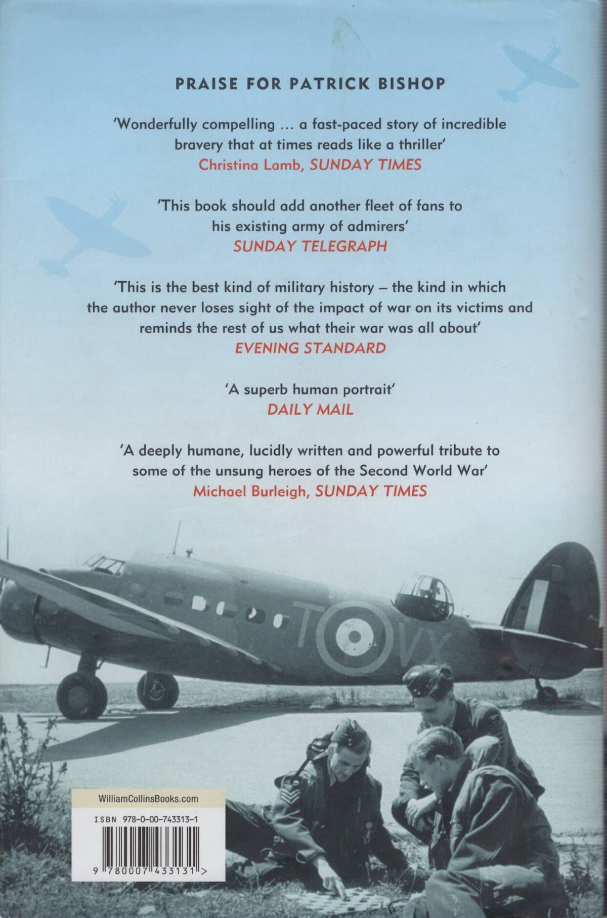 Air Force Blue by Patrick Bishop: NEW 2017 First Edition Hardback