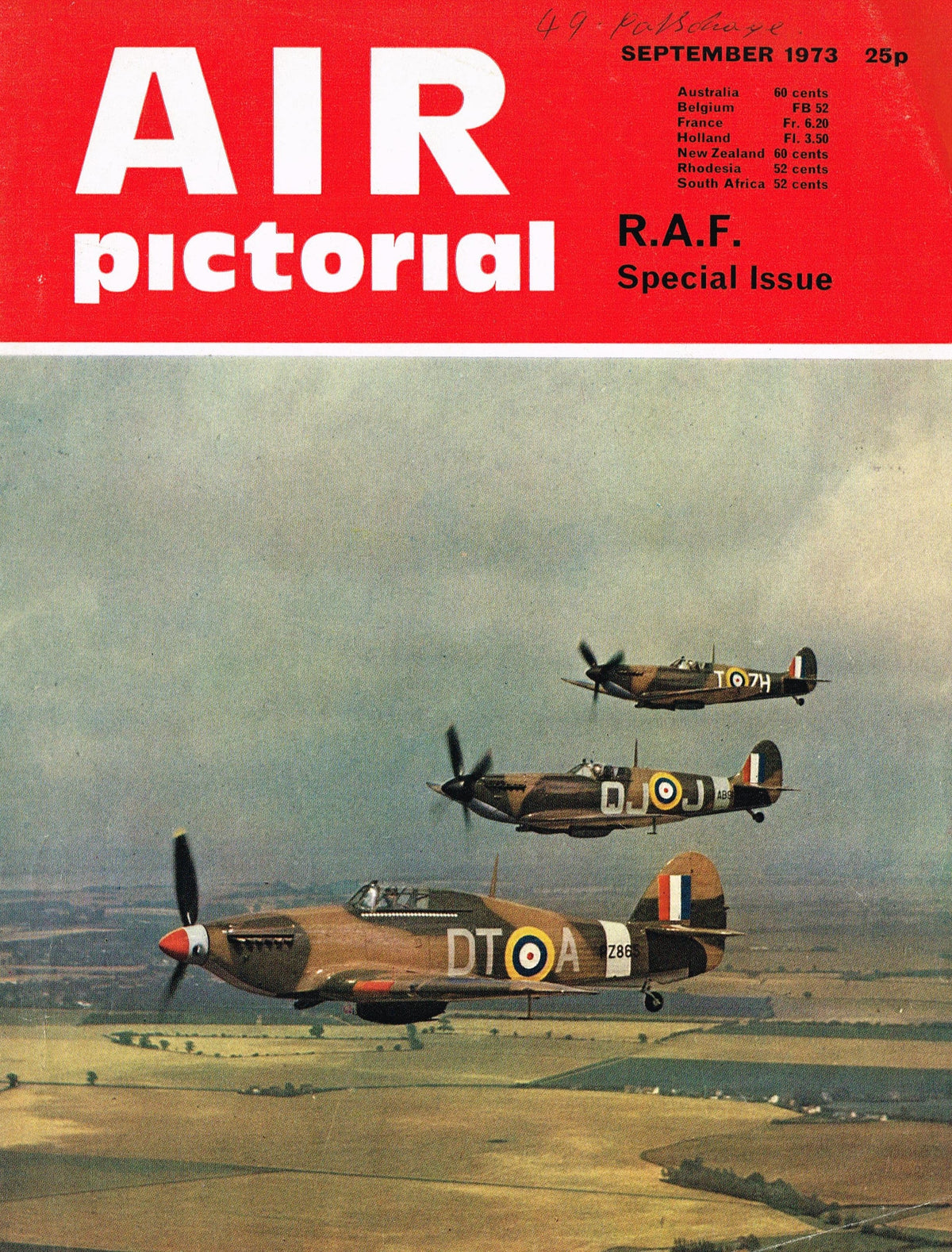 AIR PICTORIAL SEPTEMBER 1973: RAF SPECIAL ISSUE/ RAF AKROTIRI/ THE COD WAR/DOWNLOAD