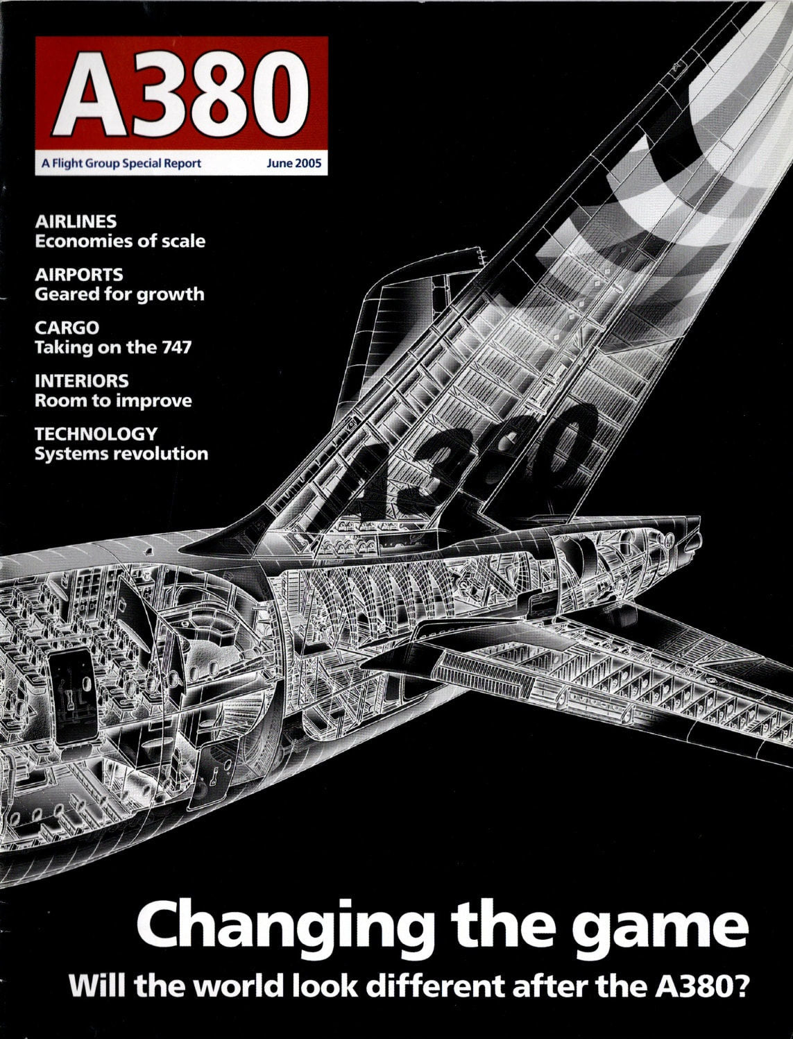 AIRBUS A380: LAUNCH REVIEW & REPORT in COLOUR incl. CUTAWAY/ 33+ PAGES/ DOWNLOAD