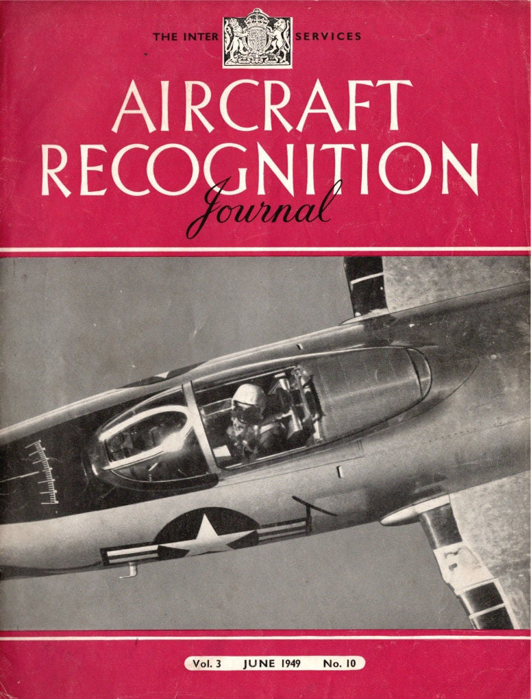 Aircraft Recognition Joural June 1949, Vol.3 #10