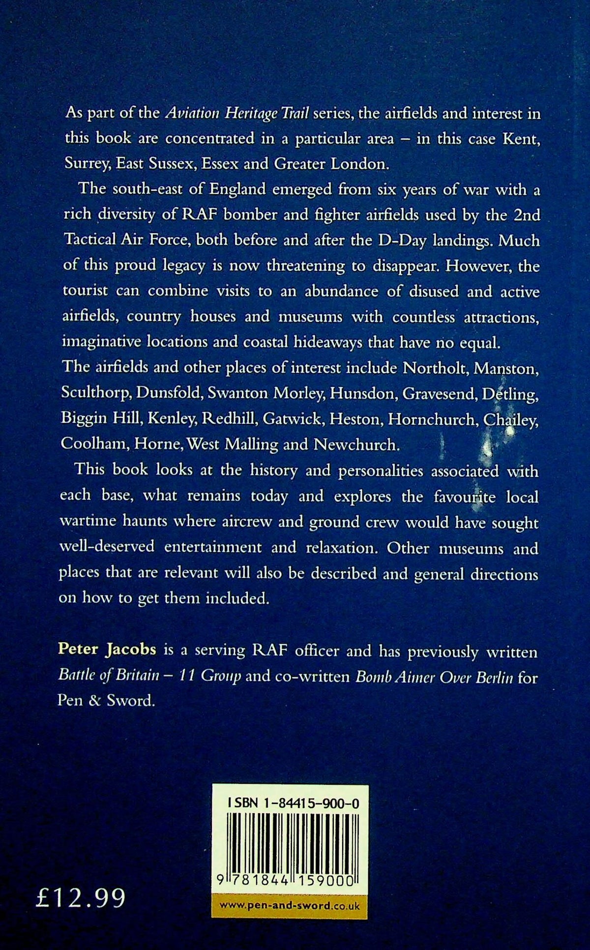 Airfields of the D-Day Invasion Air Force by Peter Jacobs: NEW 2009 1st Ed Softcover Trade