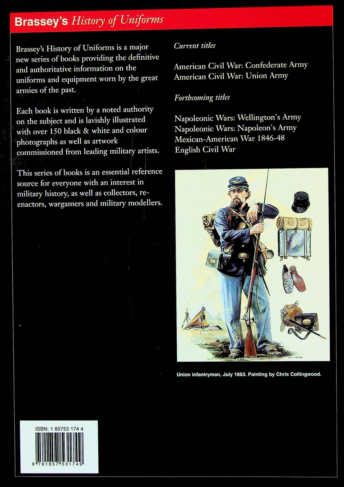 American Civil War Union Army by Robin Smith: NEW 1998 1st Edition Trade Paperback