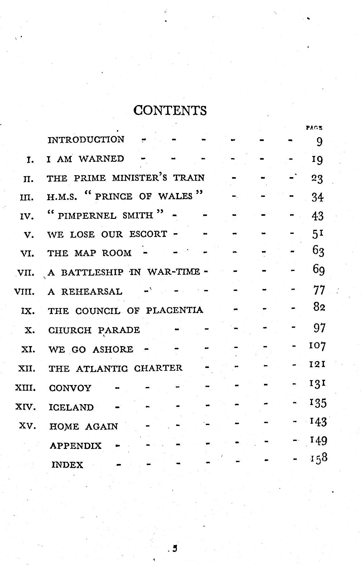 Atlantic Meeting by HV Morton: 1943 1st Edition Hardback