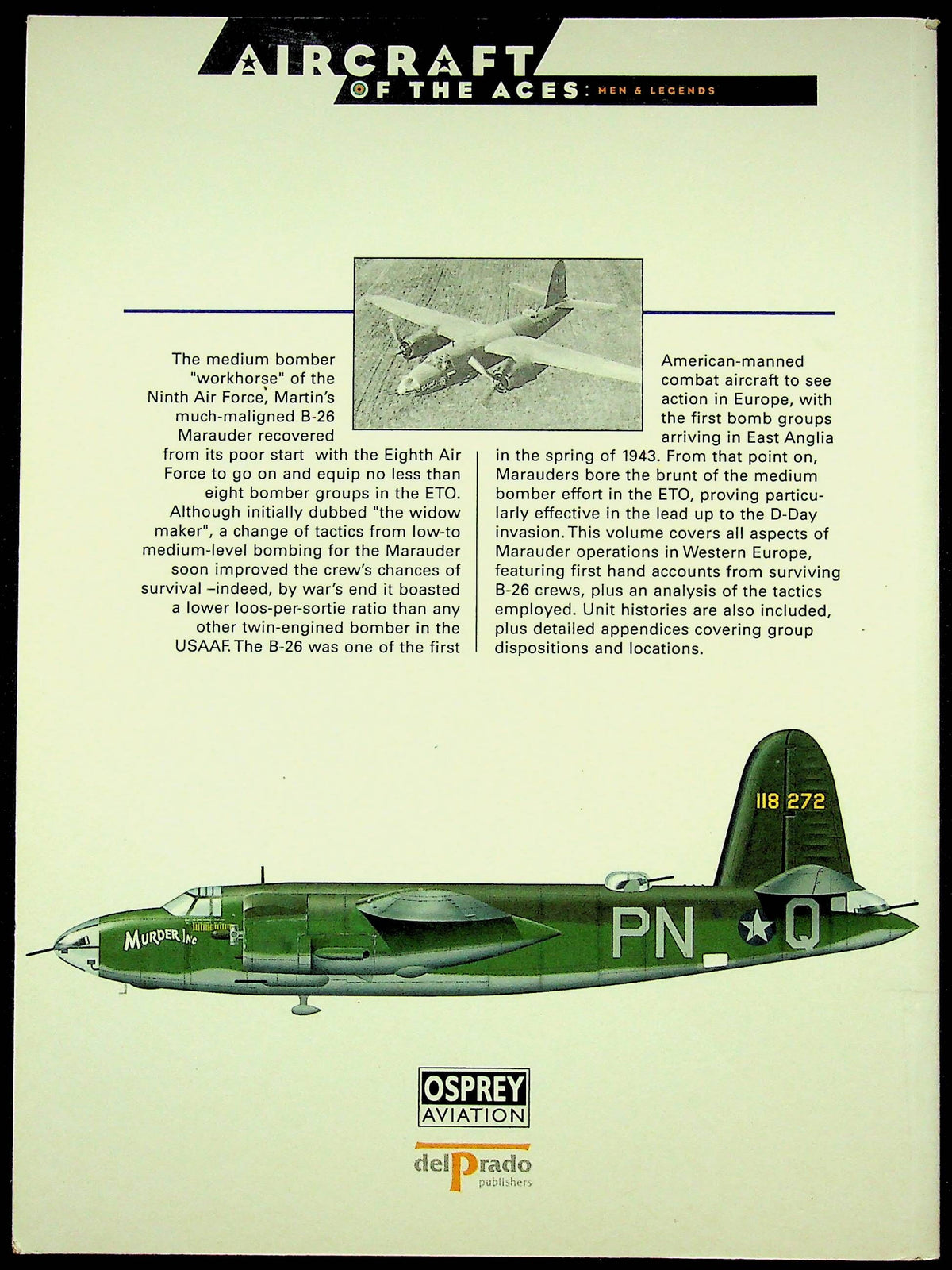 B-26 Marauder of the US 9th Air Force by Jerry Scutts: NEW 2000 1st Ed Softcover Trade PB