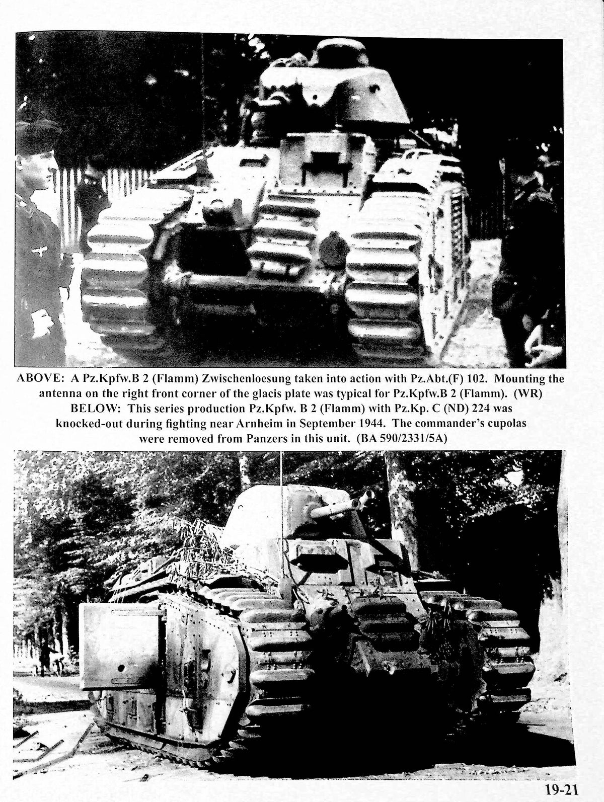 Beute-Panzerkampfwagen: Panzer Tracts #19-1/ German Army Units running Captured Tanks/ NEW