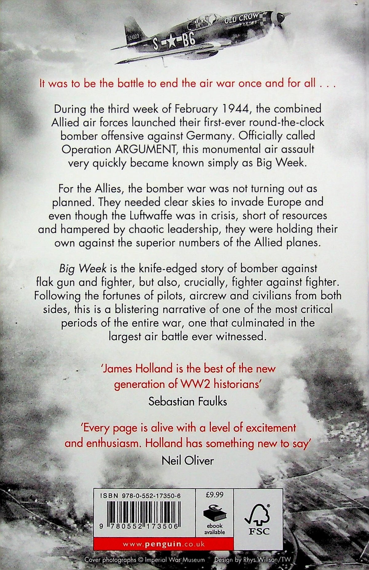 Big Week by James Holland 2019 paperback