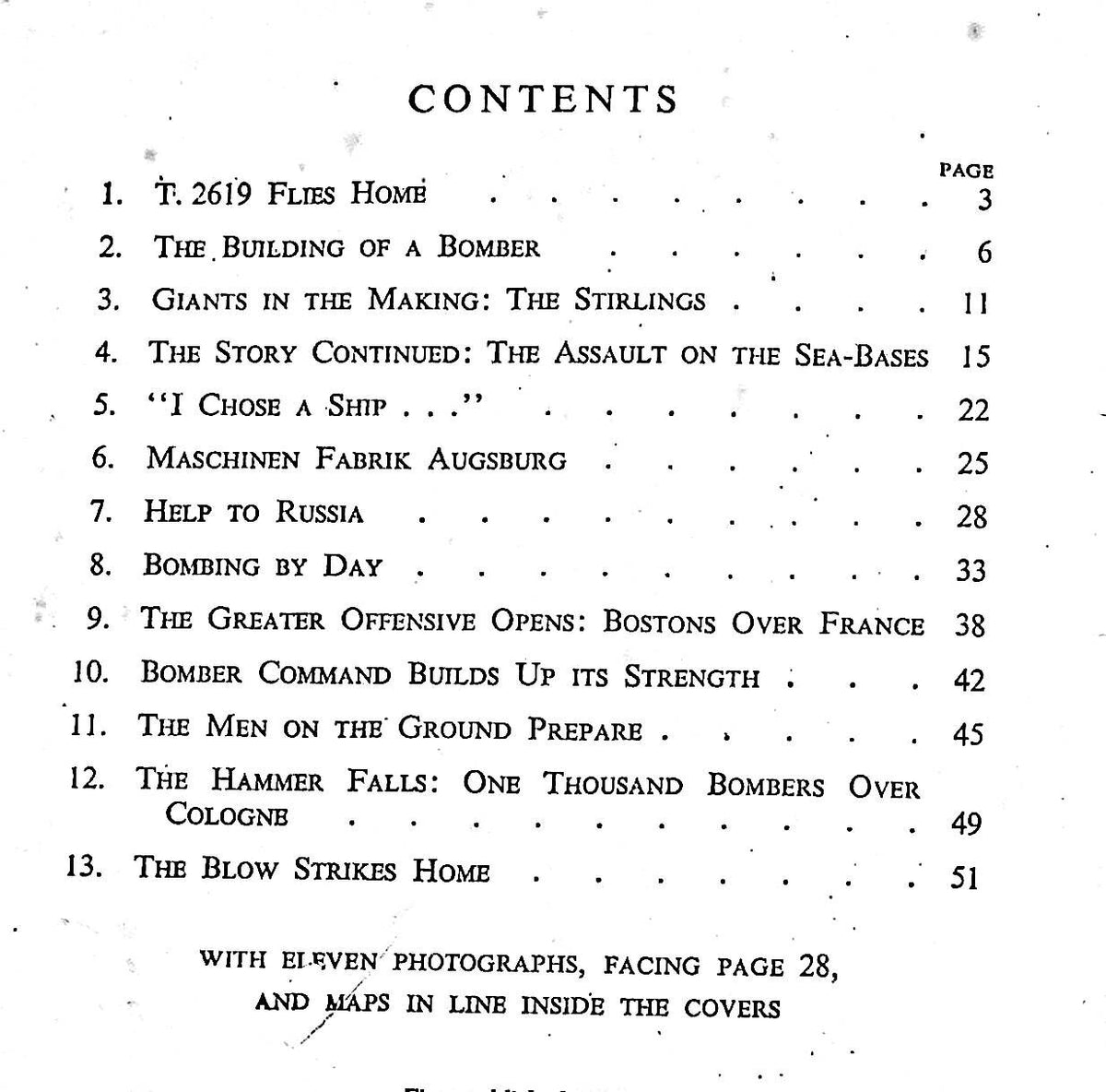 Bomber Command - The Full Story Sept, 1939 to July, 1941/ 2 Original War Office 1st Edtns.
