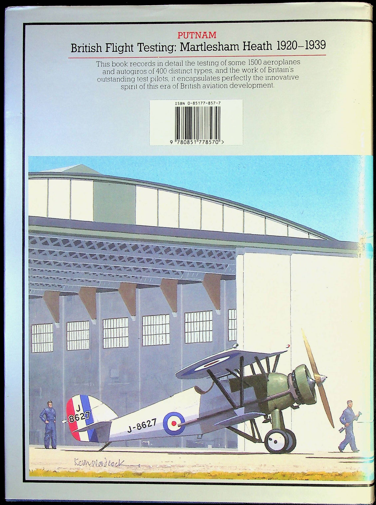British Flight Testing, Martlesham Heath 1920-1939 by Tim Mason: NEW 1993 First Edition HB