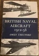 British Naval Aircraft 1912 - 58