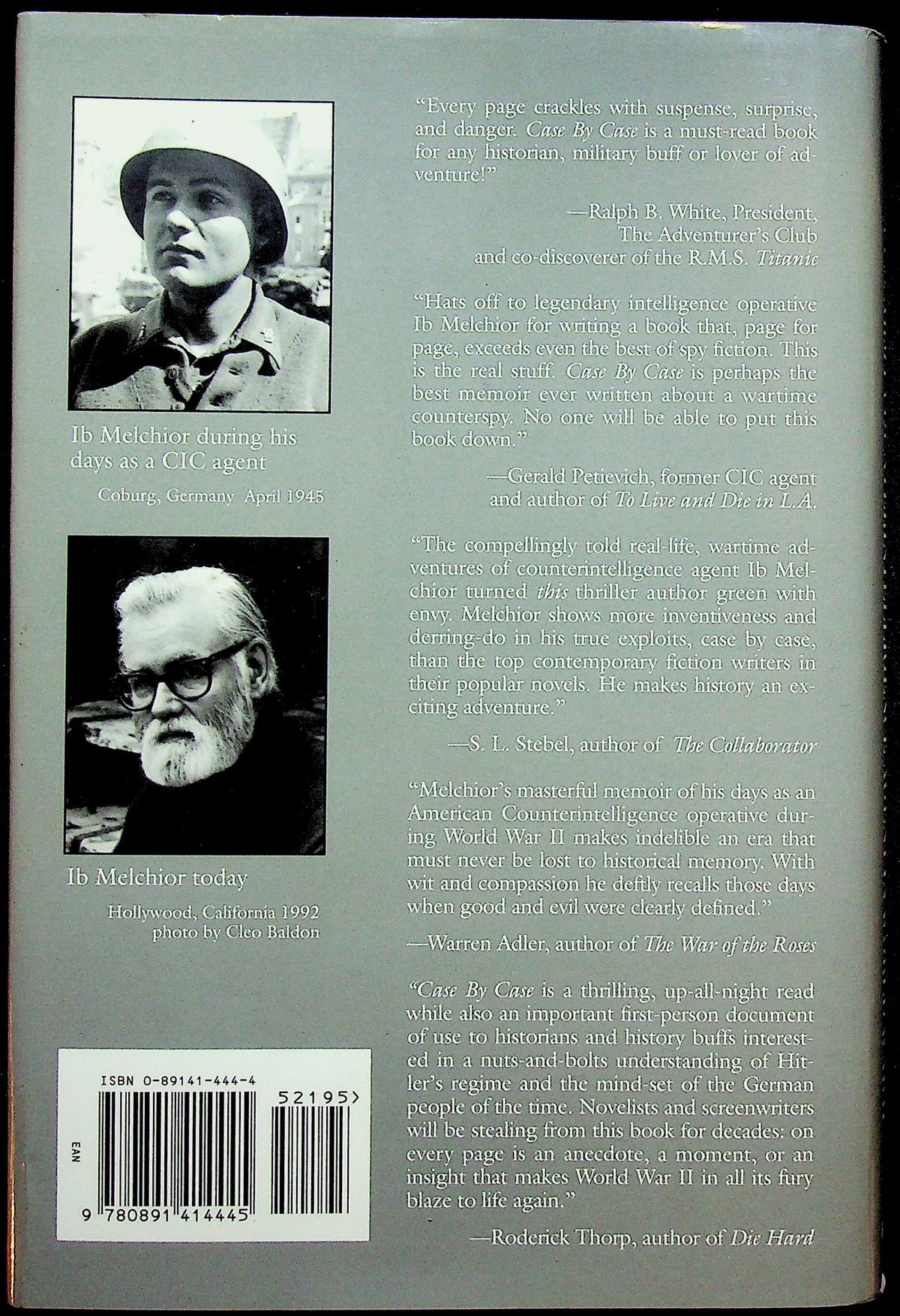 Case by Case by Ib Melchior: NEW 1993 1st Edition Hardback
