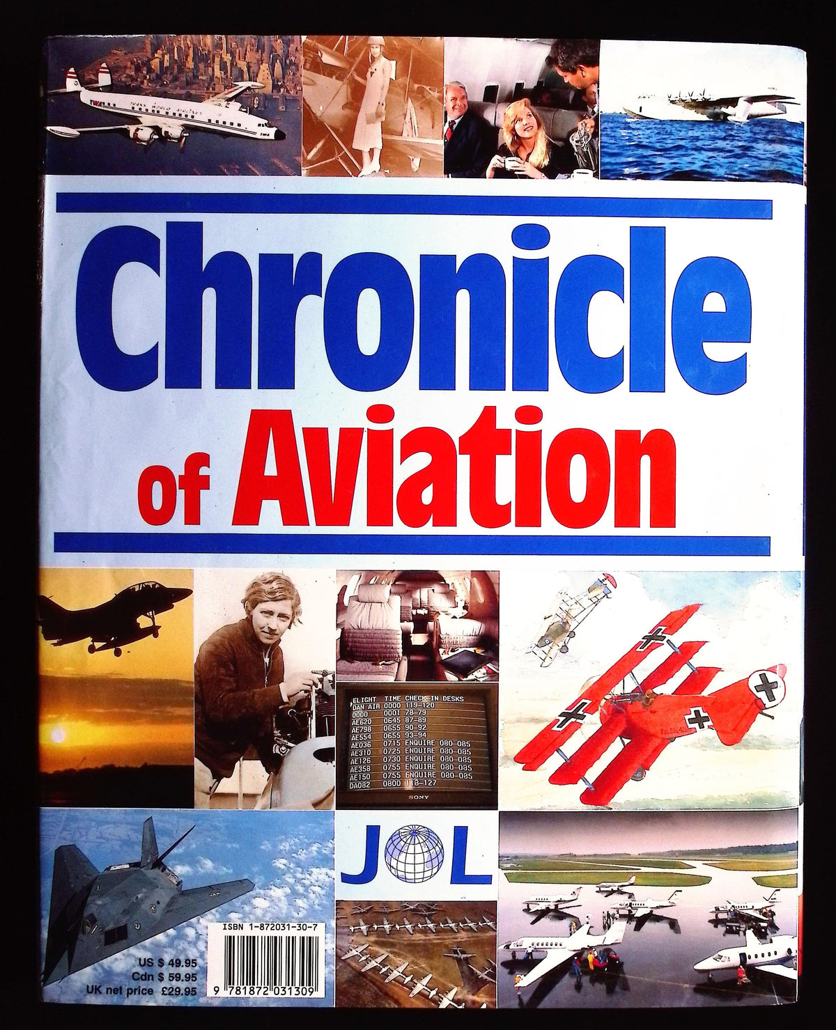 Chronicle of Aviation: NEW 1992 First Edition hardback