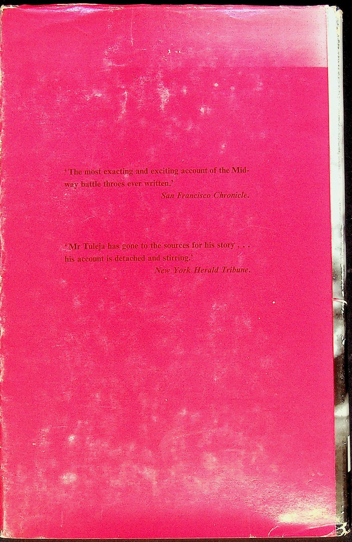 Climax at Midway, Turning Point at Sea by TV Tuleja: 1960 First Edition HB/ Excellent