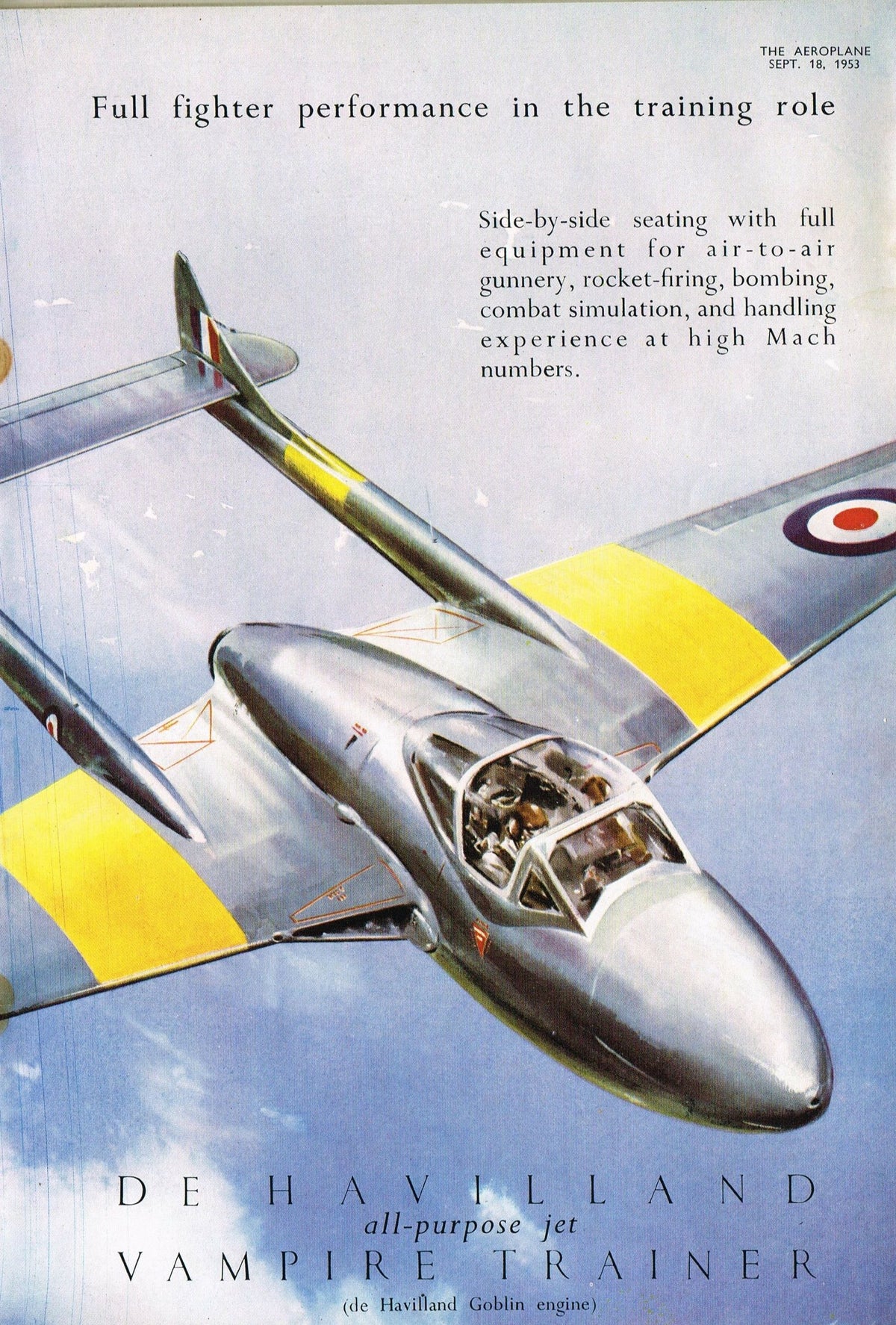 DE HAVILLAND VAMPIRE TII: Postwar advanced jet trainer (90 pages) Added Value Download