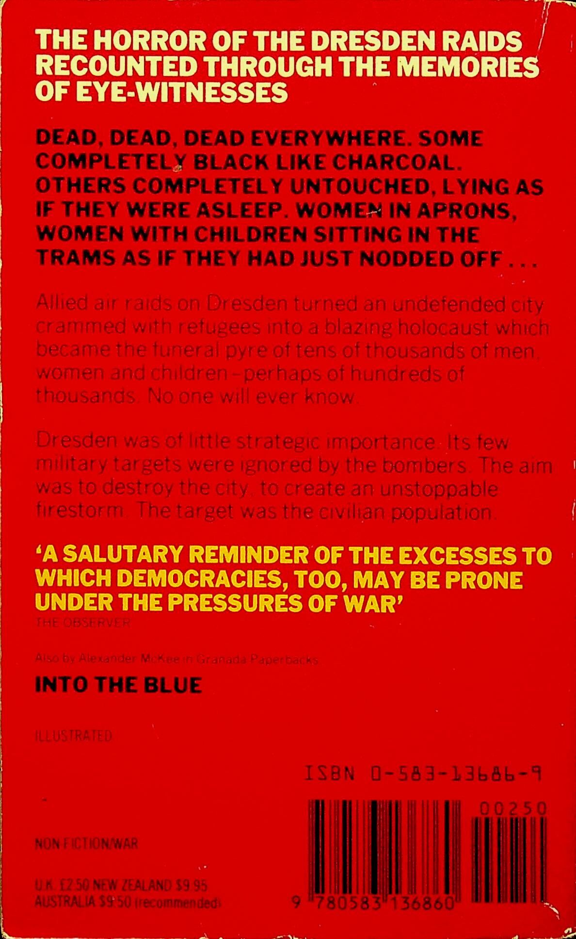 Dresden 1945: Alexander McKee 1983 Paperback