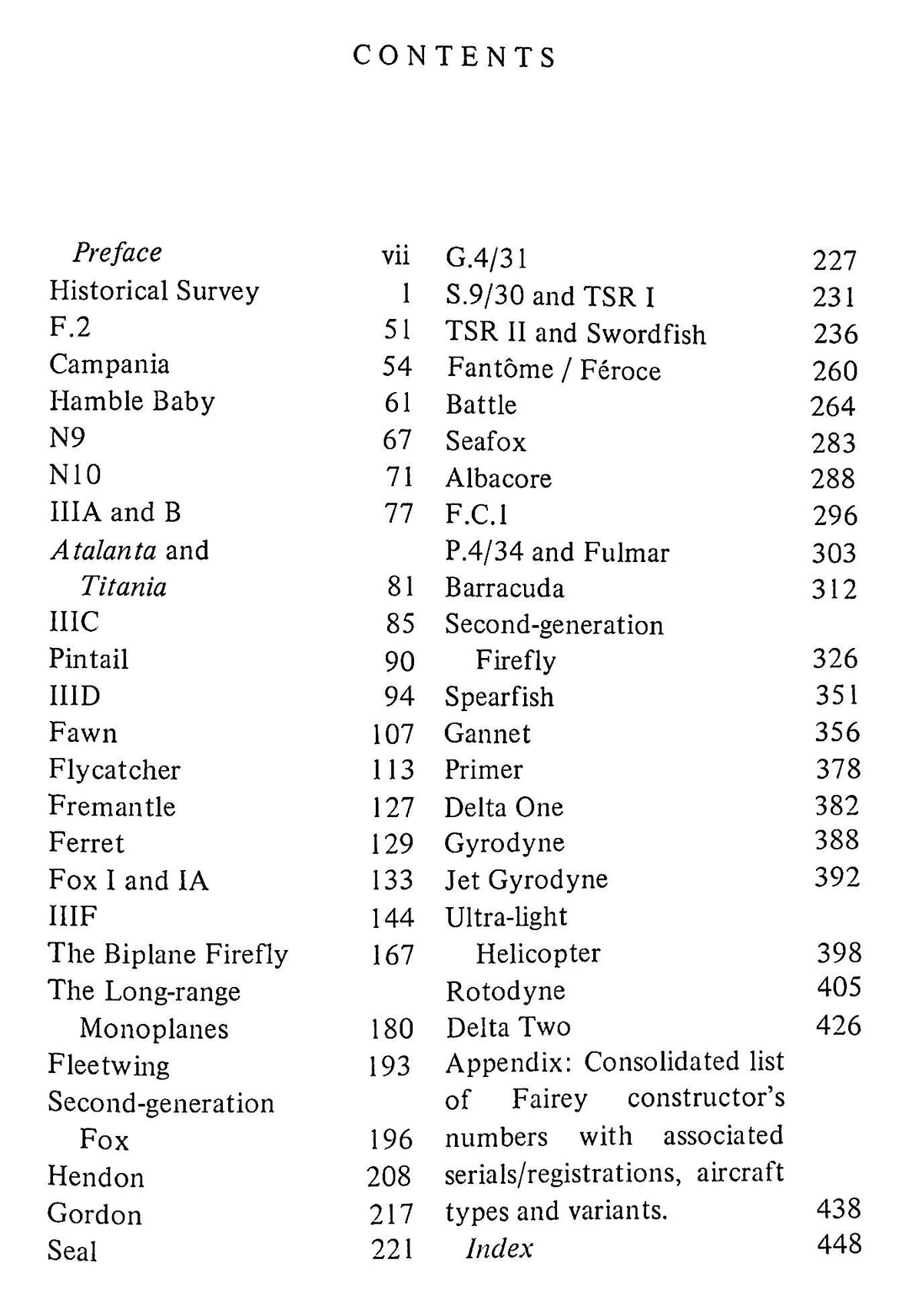 Fairey Aircraft Since 1915.