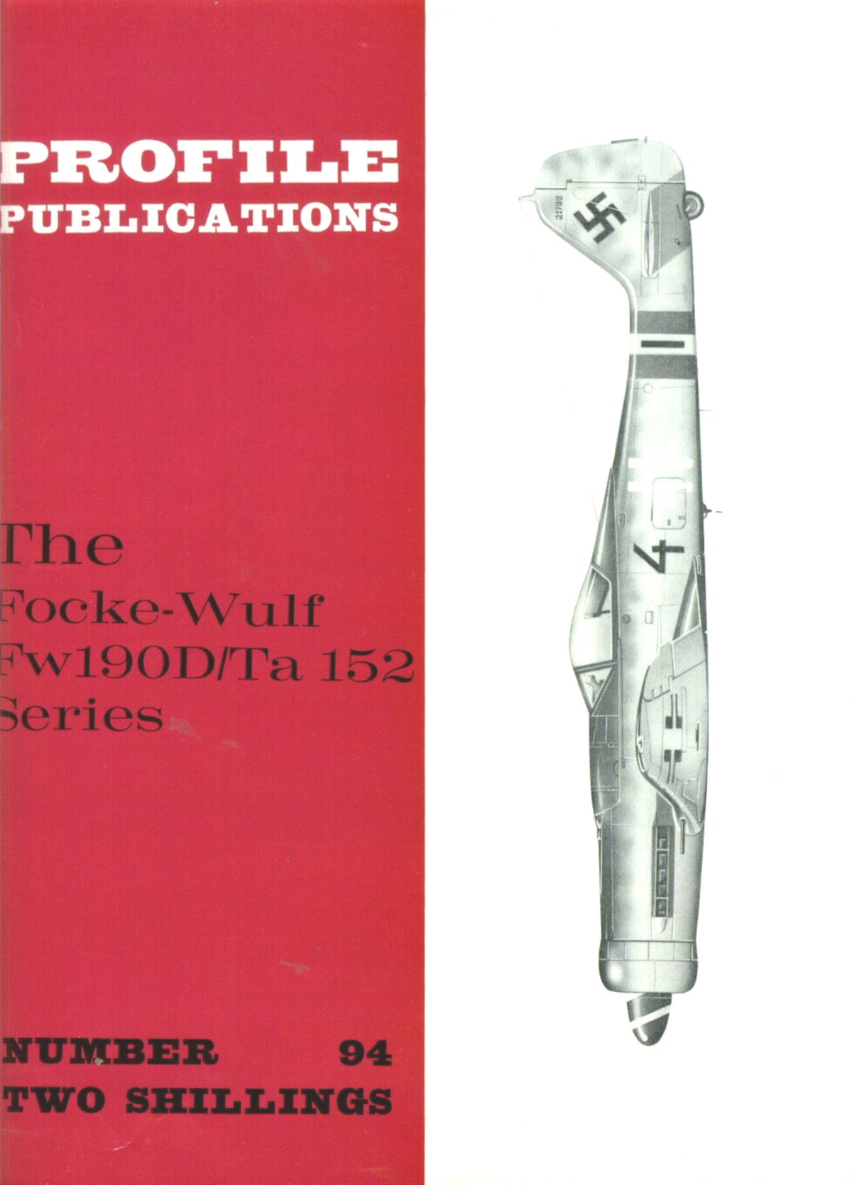 FOCKE-WULF Fw190, Ta 152 Series: PROFILE PUBS No.94/ AUGMENTED DOWNLOAD