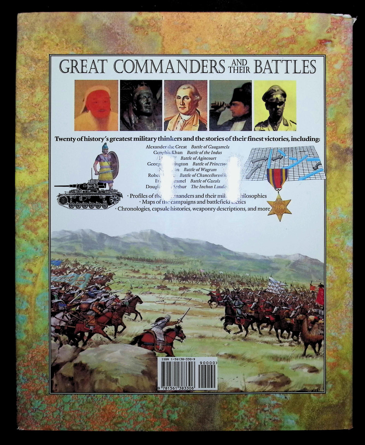 Great Commanders and Their Battles by Anthony Livesey: 1993 Hardback
