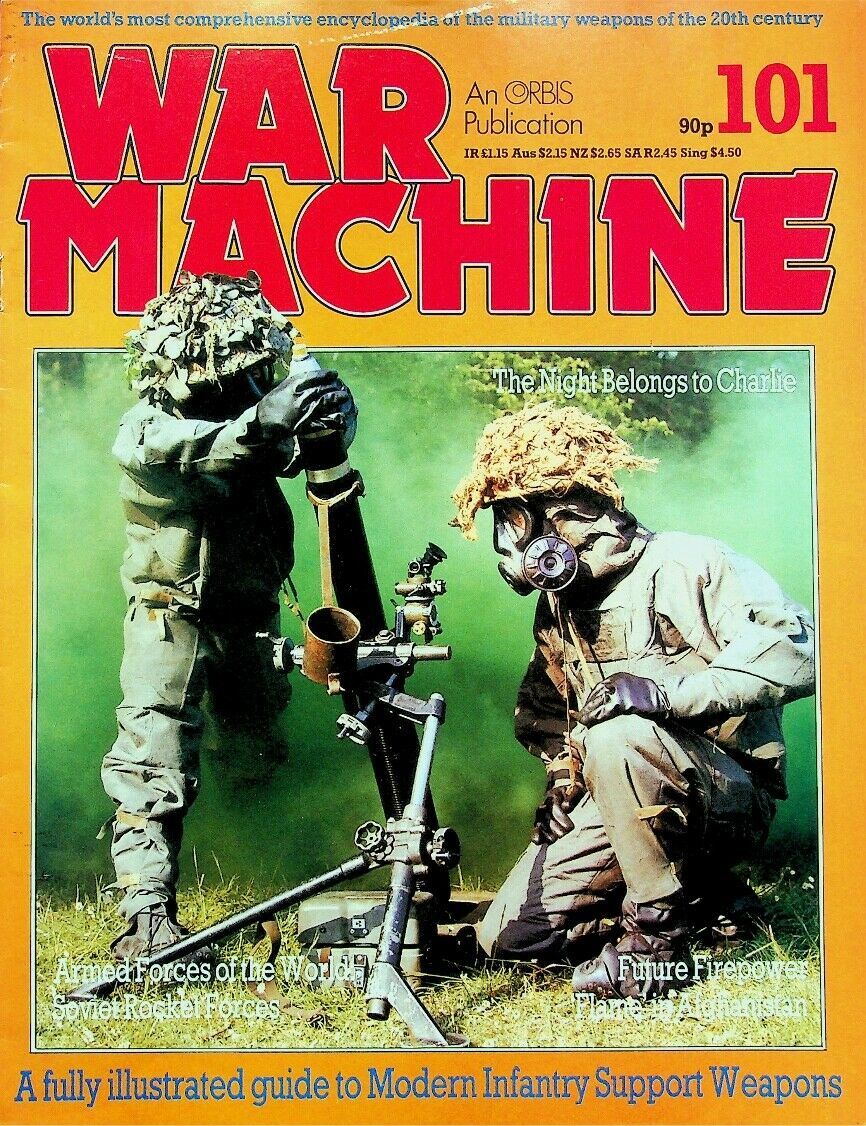 GUIDE TO MODERN INFANTRY SUPPORT WEAPONS/ WAR MACHINE #101/ DOWNLOAD