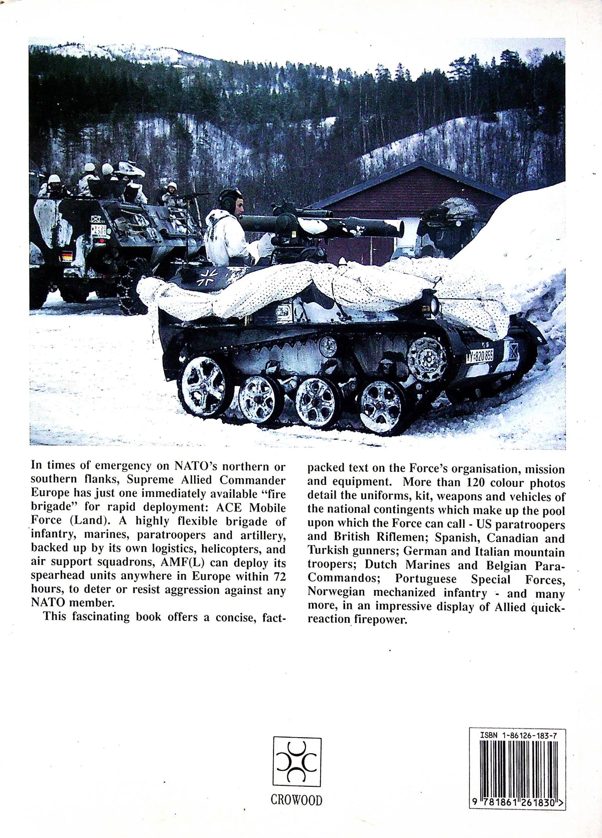 Freedom's Thunderbolt, Allied Command Europe Mobile Force (Land) by Carl Schulze: NEW 1998 1st Edition Trade Paperback