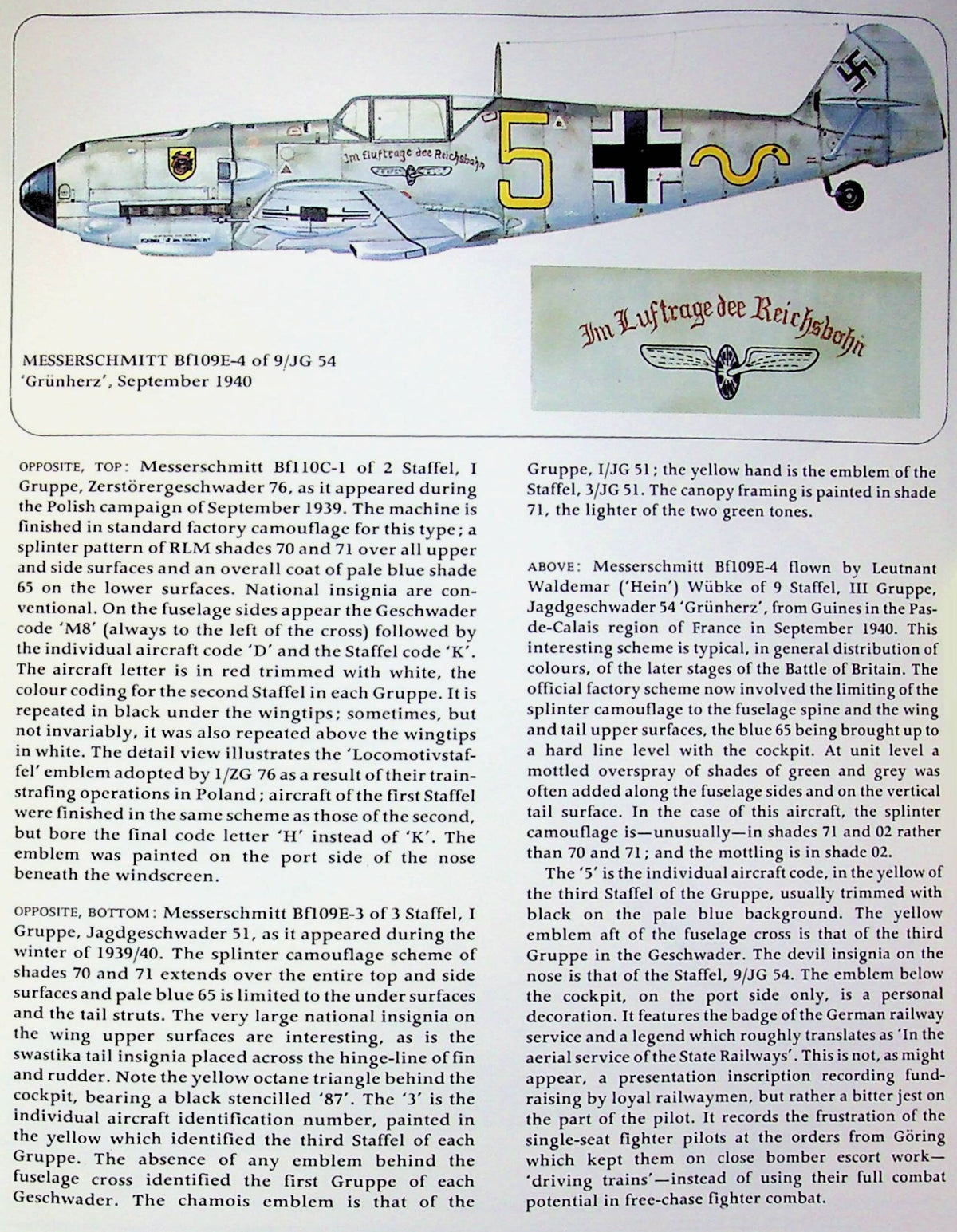 Luftwaffe Fighter Units, Europe, 1939-1941: Jerry Scutts1st Edition paperback