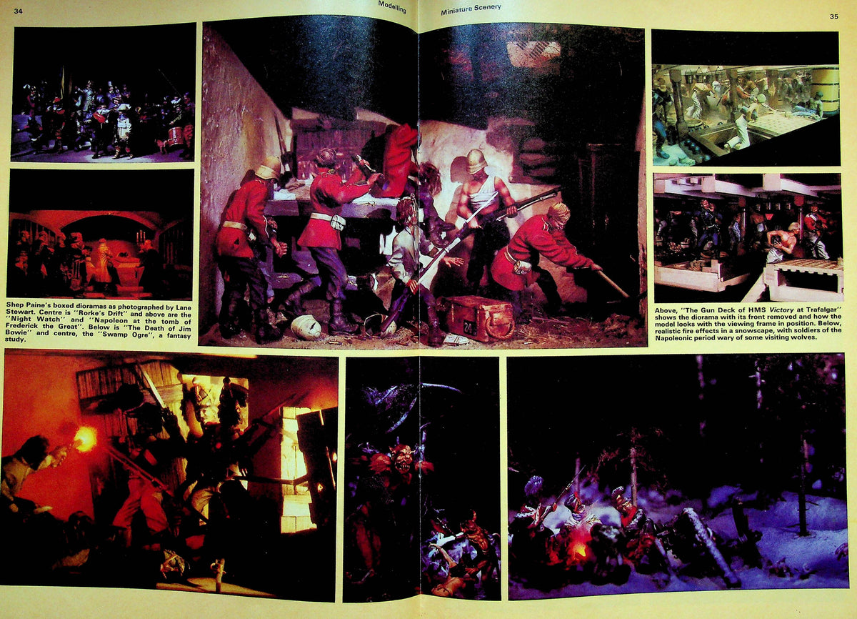 Modelling Miniature Scenery: How to Build Dioramas: 1983 MAP Magazine