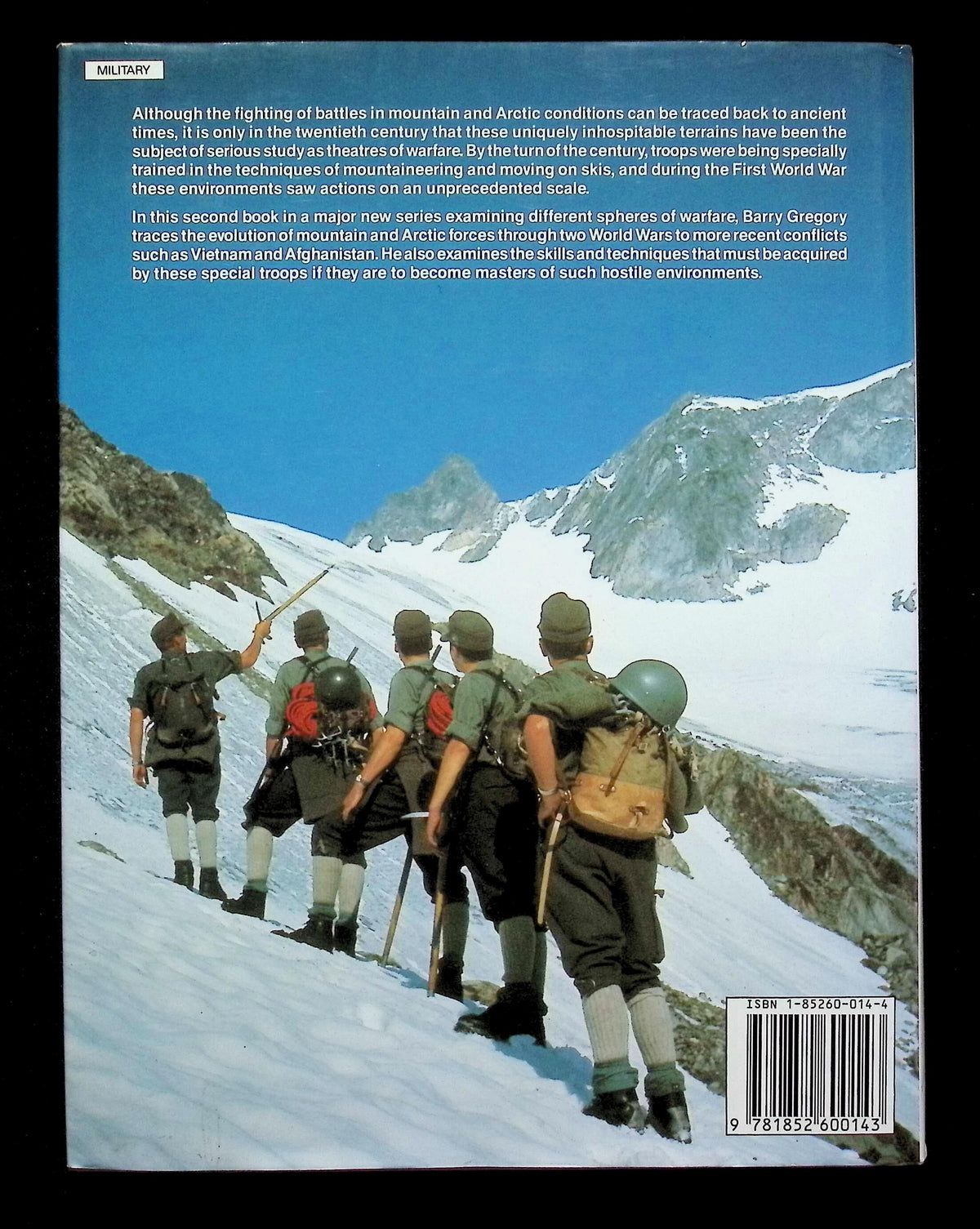 Mountain and Arctic Warfare by Barry Gregory: NEW 1989 First Edition Hardback