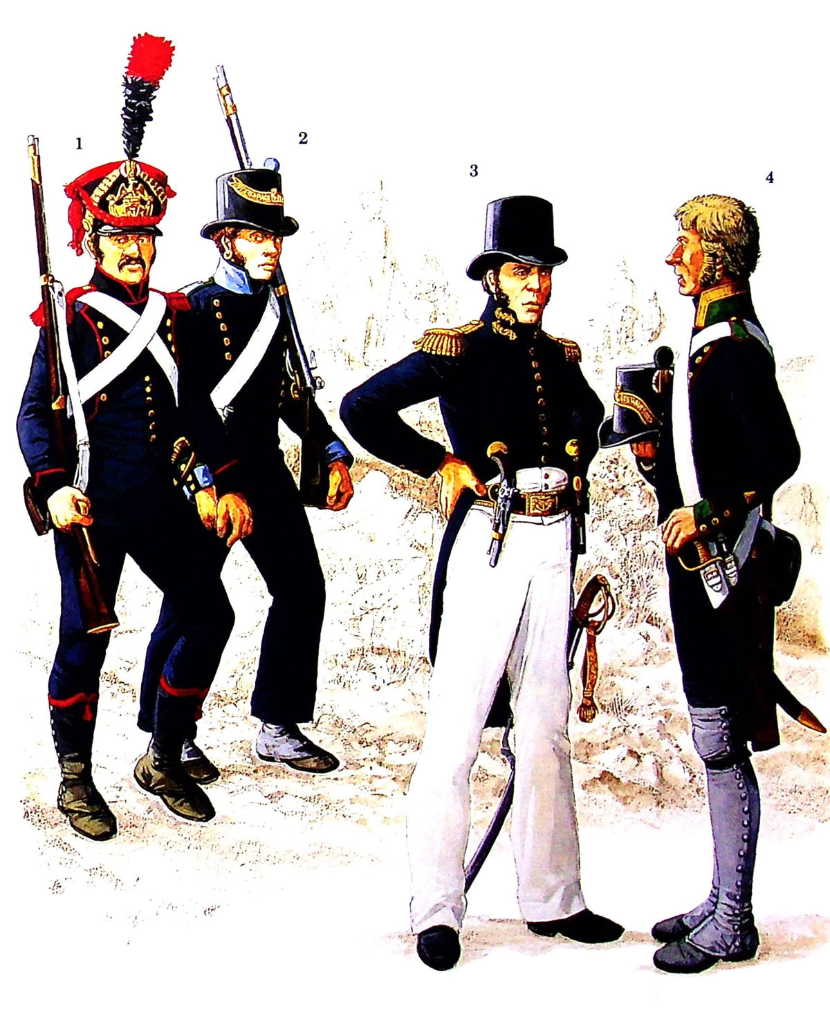 Napoleon's Sea Soldiers: Osprey 'Men at Arms' #81/ Soft Card Cover