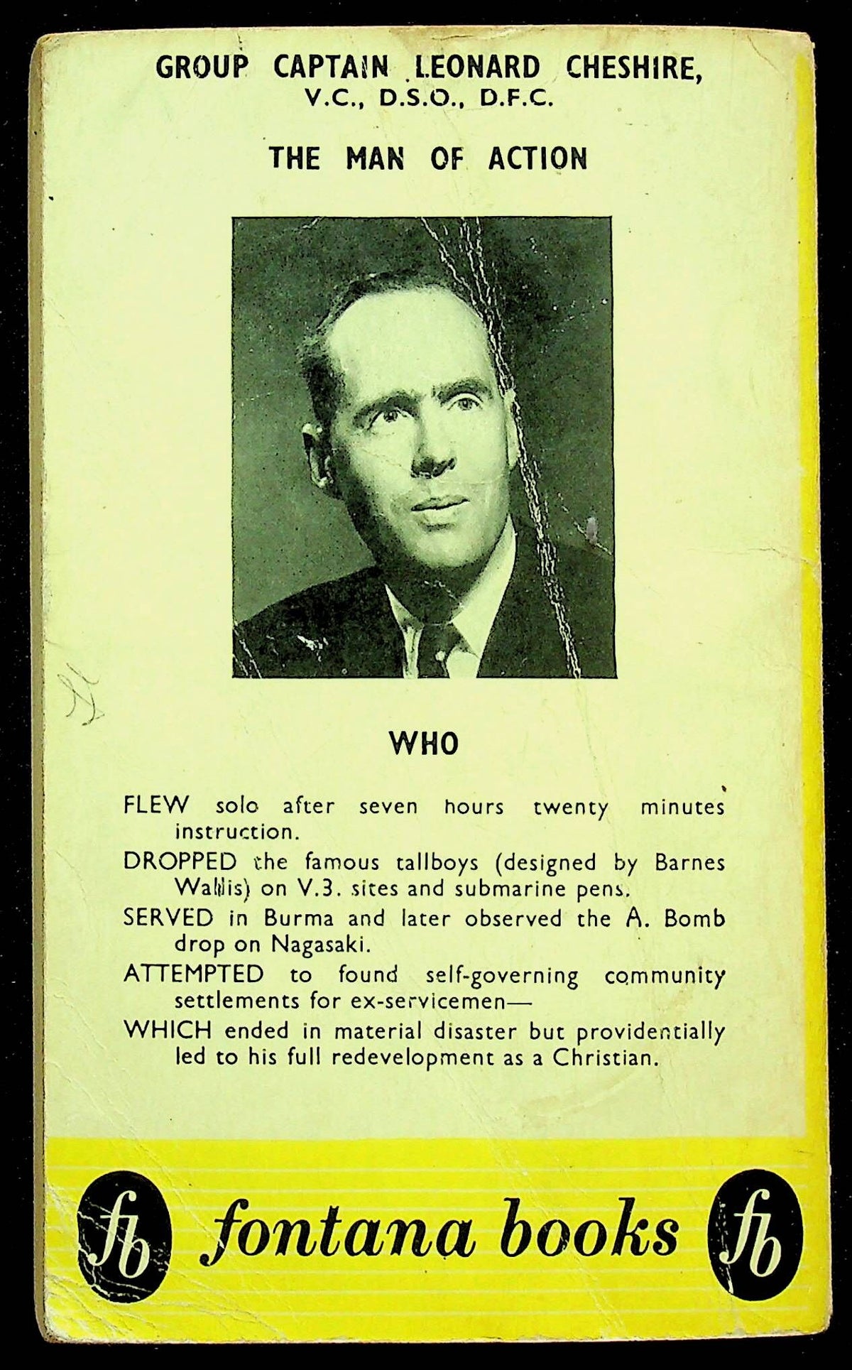 No Passing Glory by Andrew Boyle: The Authentic Life of Cheshire VC