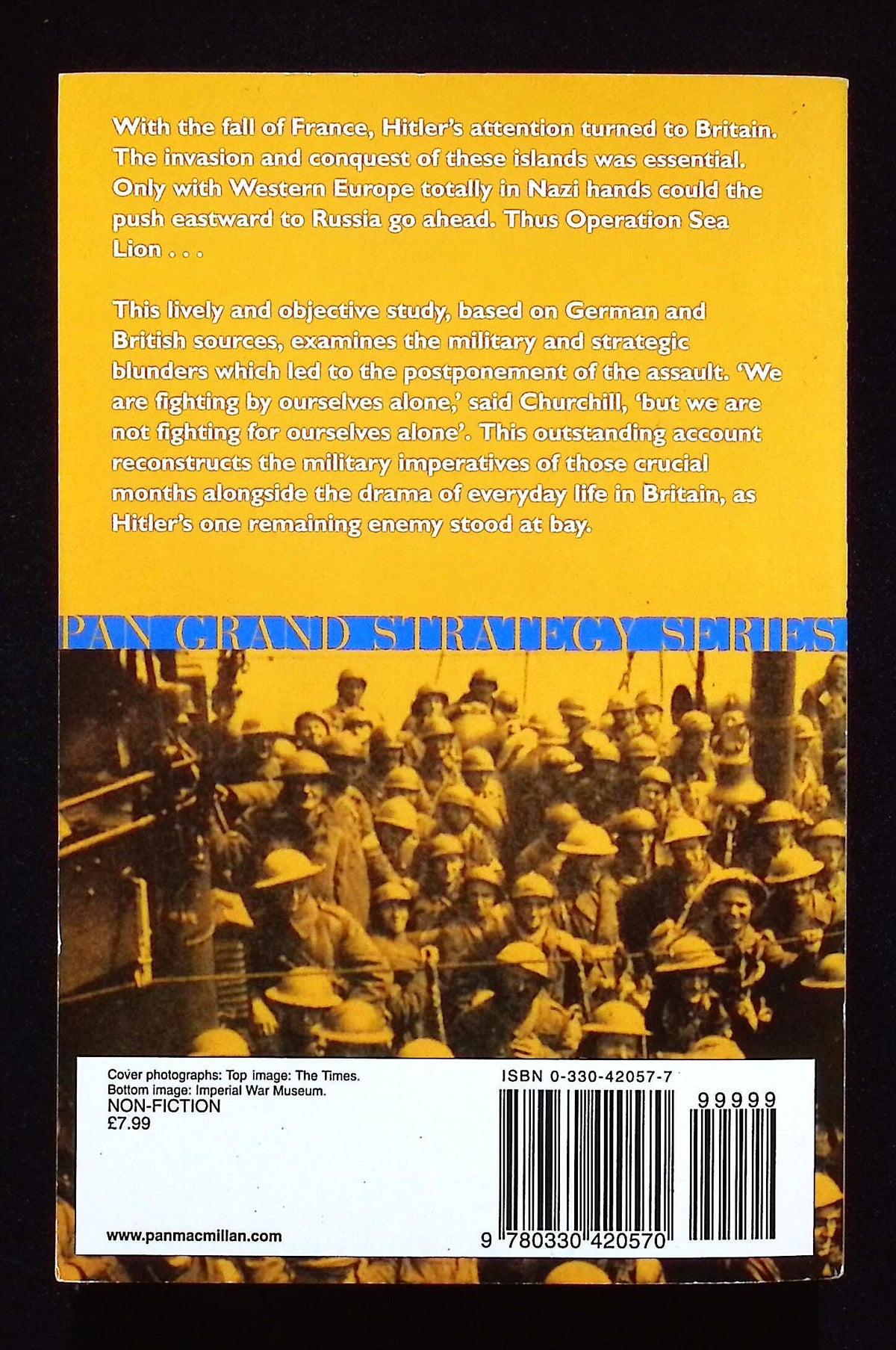 Operation Sea Lion by Peter Fleming: 2003 Paperback