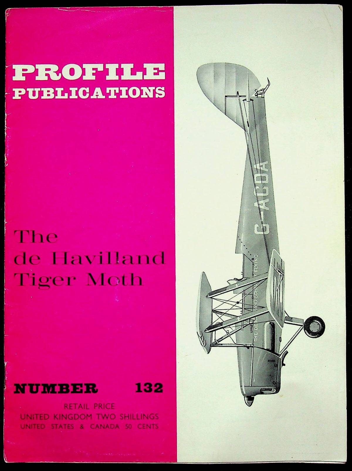 Profile Publications #132: The de Havilland Tiger Moth/ 1966 Softback