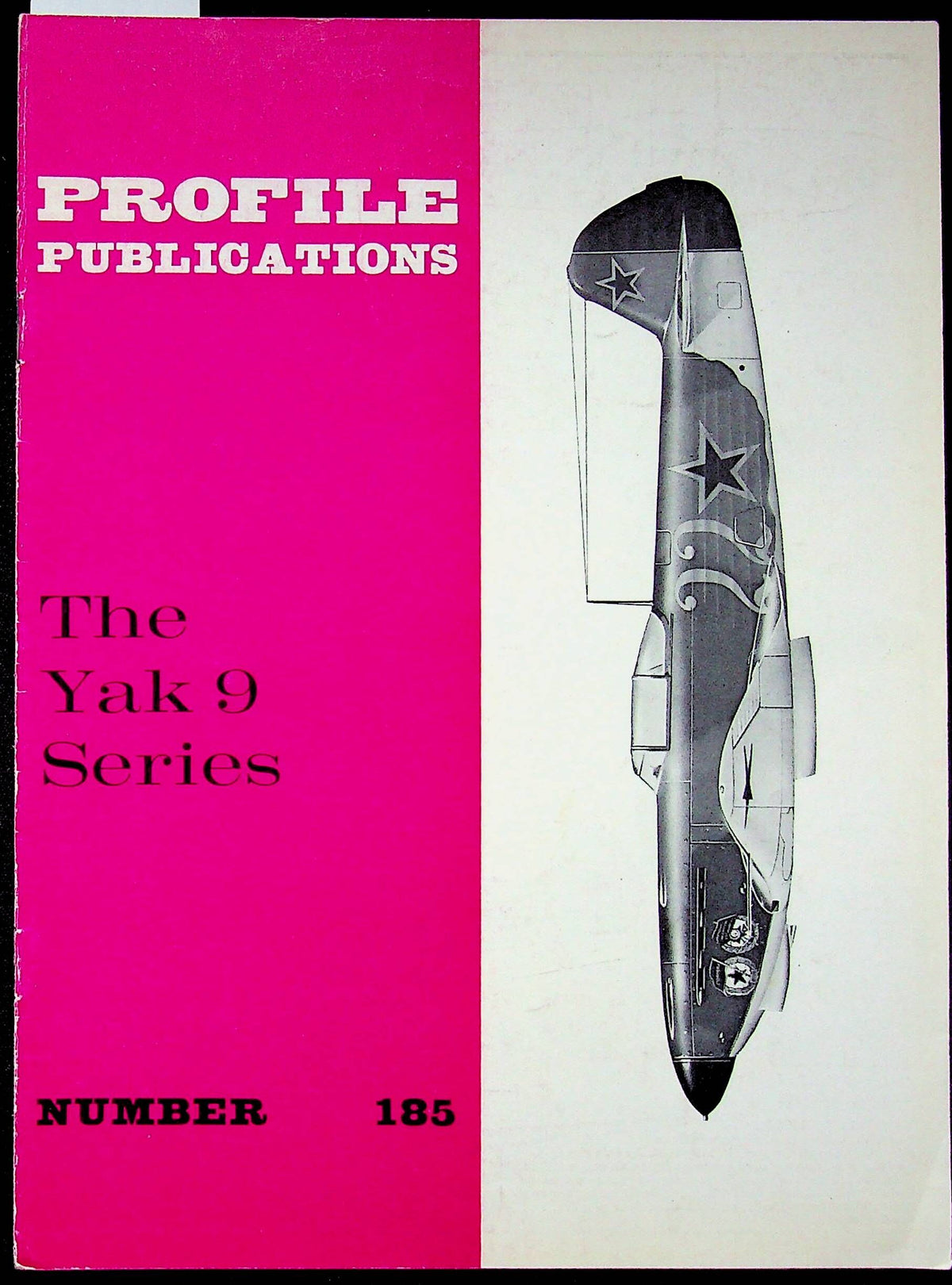 Profile Publications #185: The Yak 9 Series by Witold Liss: 1967 Softback