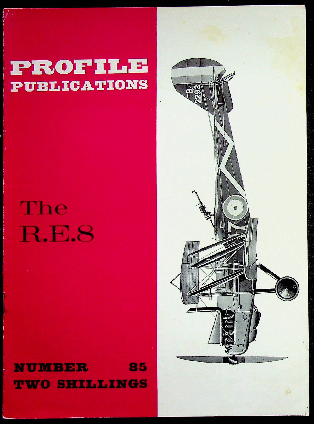 Profile Publications #85 The R.E.8 by JM Bruce: 1966 Softback
