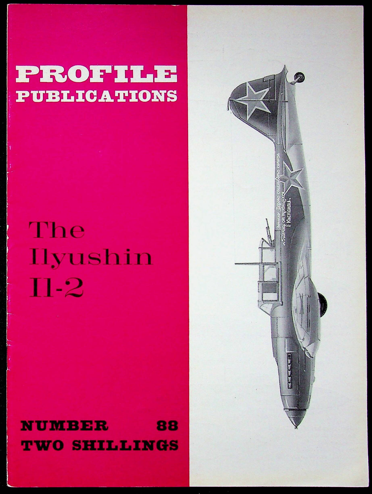 Profile Publications #88 The Ilyushin IL-2 by Witold liss: 1966 Softback