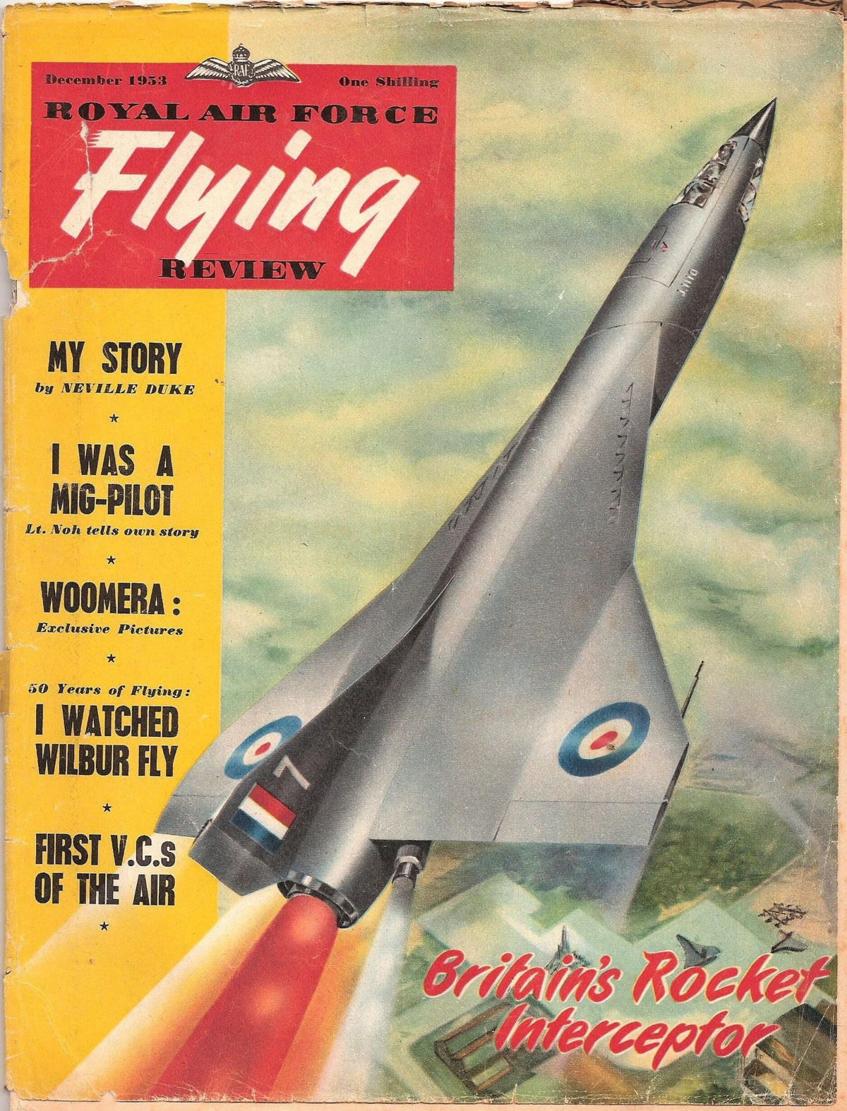 RAF Flying Review 1953: All 12 Issues on High Quality DVD