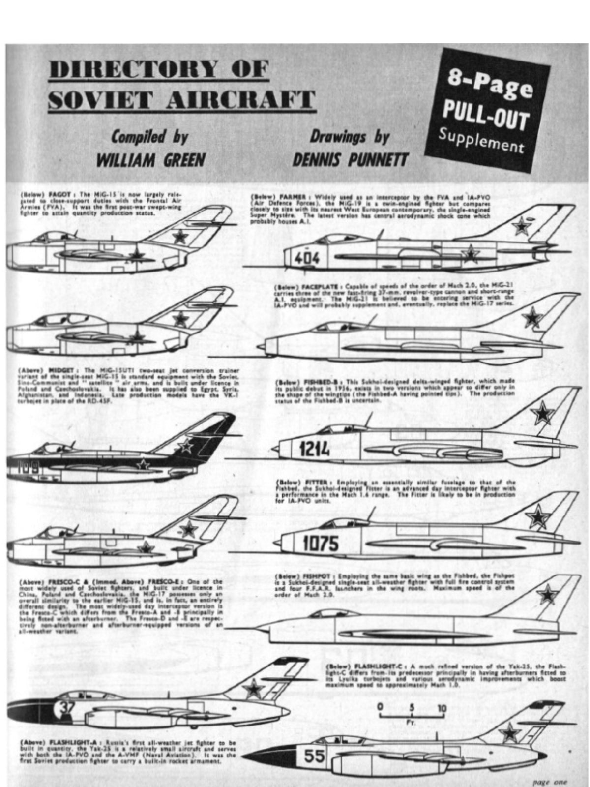 RAF Flying Review 1958: All 12 Issues incl. Op Aircraft Dir & Soviet Aircraft Dir/ on DVD