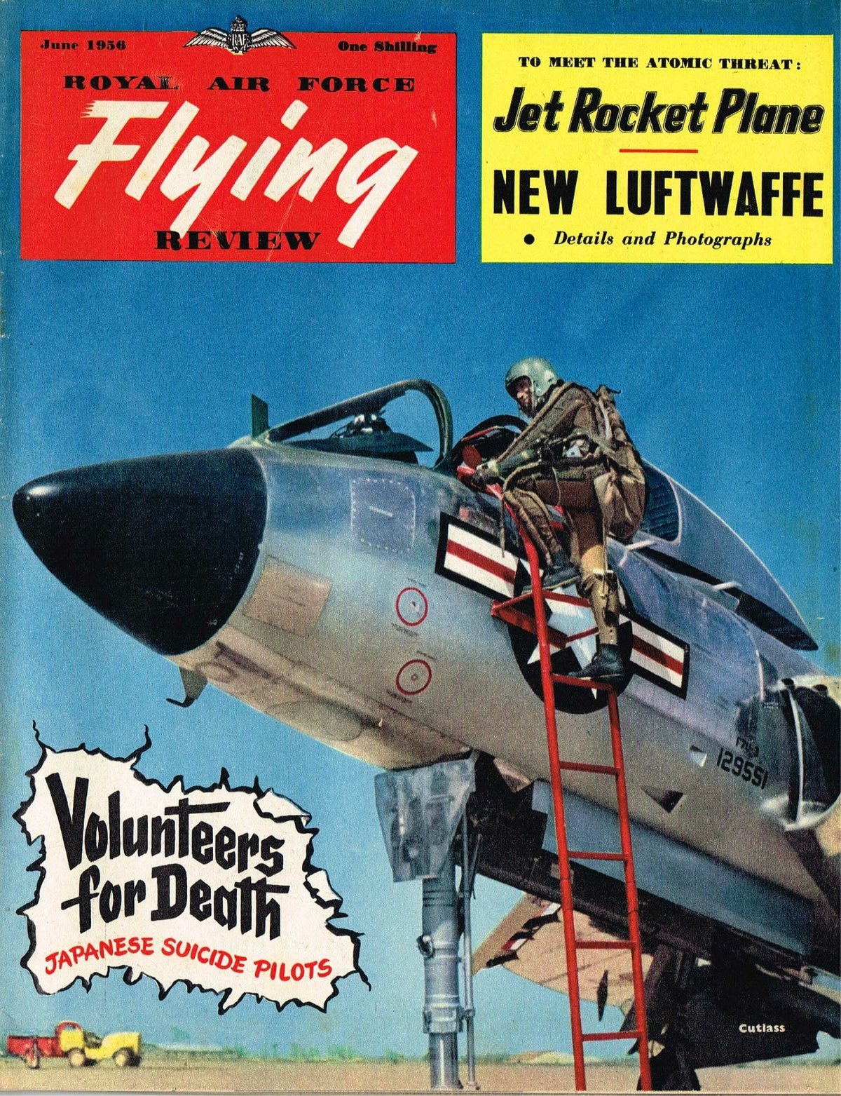RAF FLYING REVIEW JUNE 1956 DOWNLOAD: KAMIKAZES/ NORD N.2501/ Wm PETTER from LYSANDER TO G