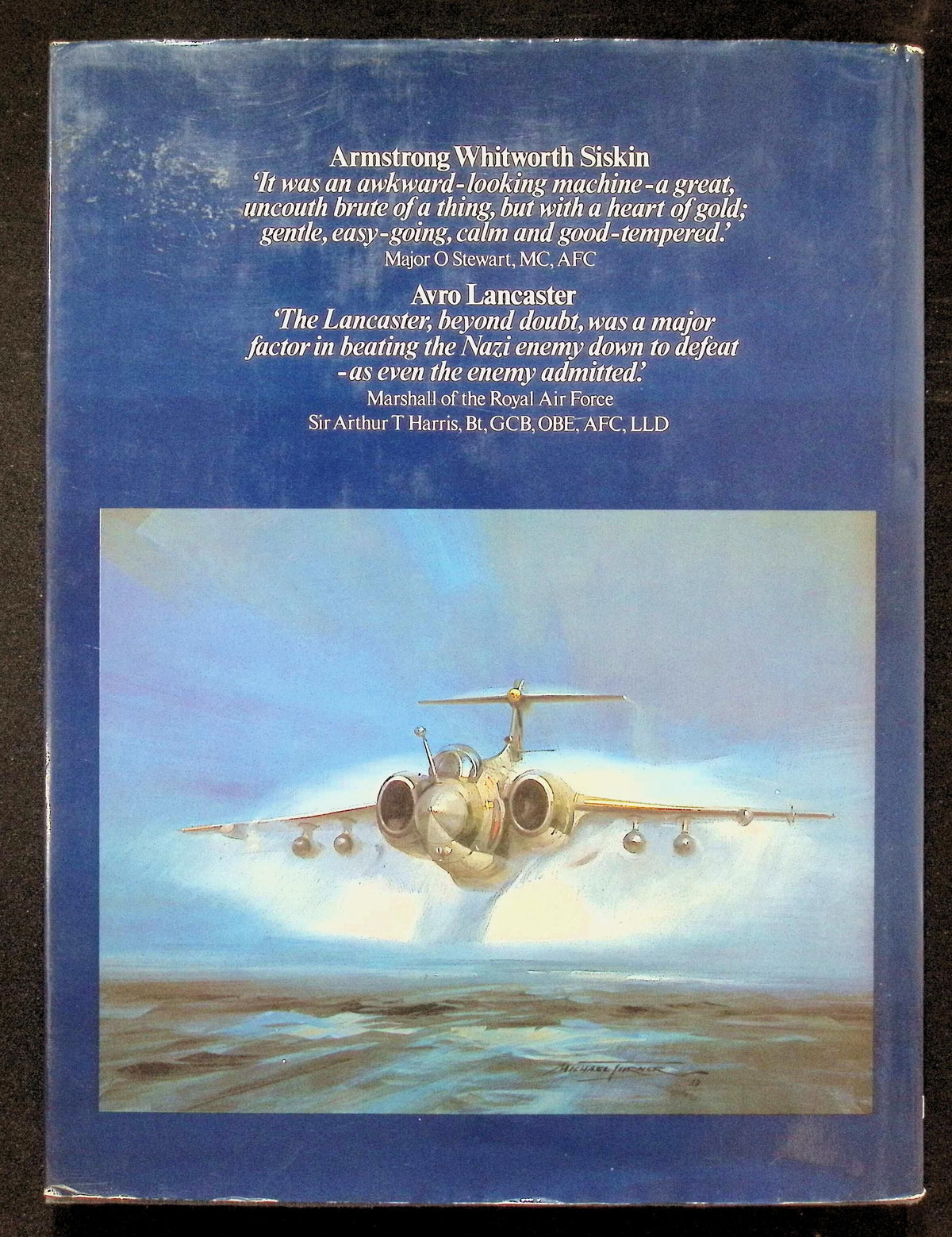 Royal Air Force, The Aircraft in Service Since 1918 by M Turner: 1981 First Ed HB Signed