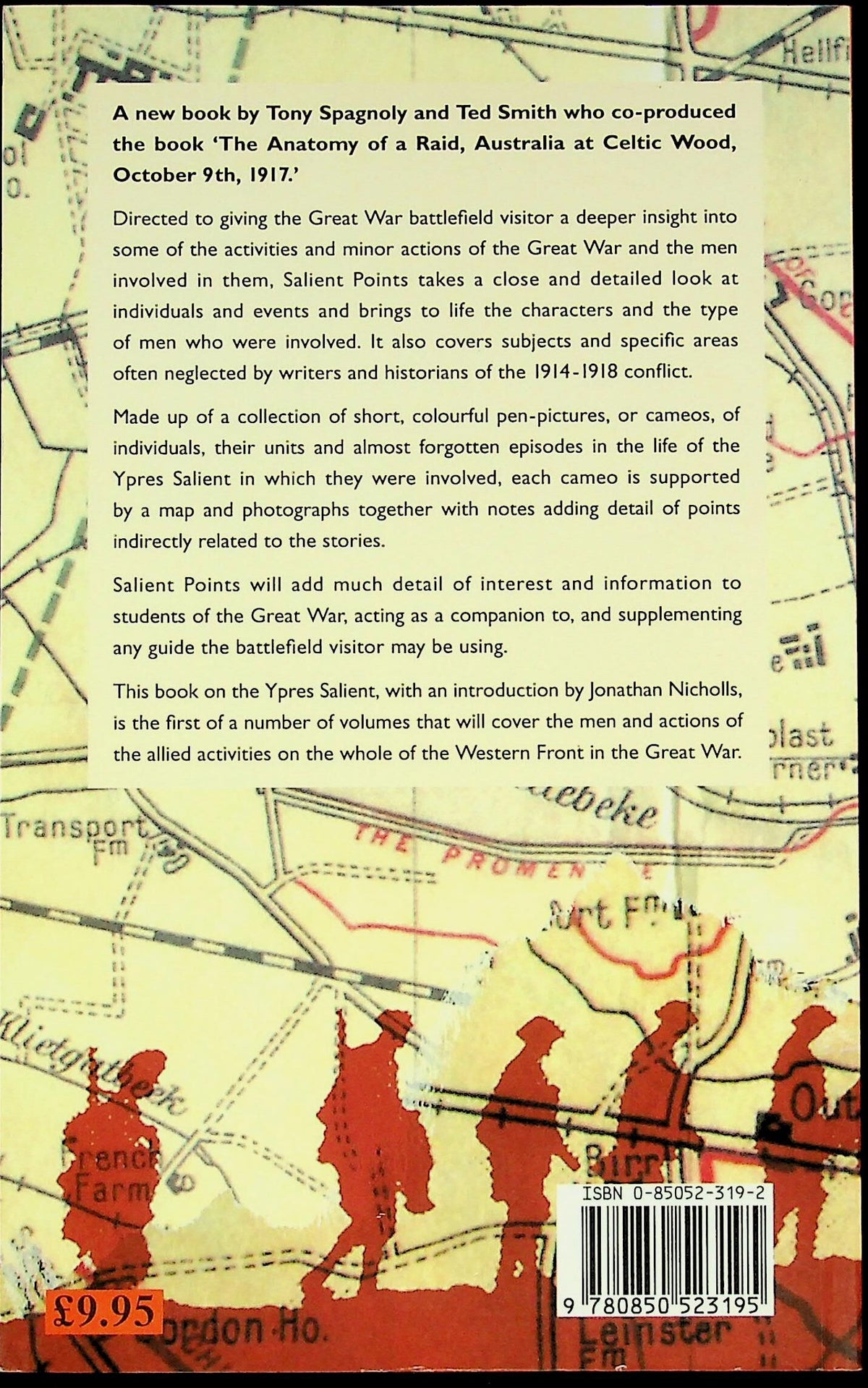 Salient Points One, Ypres Sector 1914-18 by Spagnoly & Smith: NEW 1998 Paperback