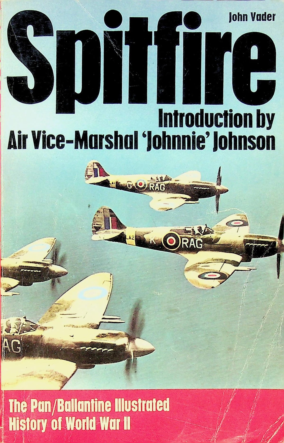 Spitfire: John Vader 1972 paperback