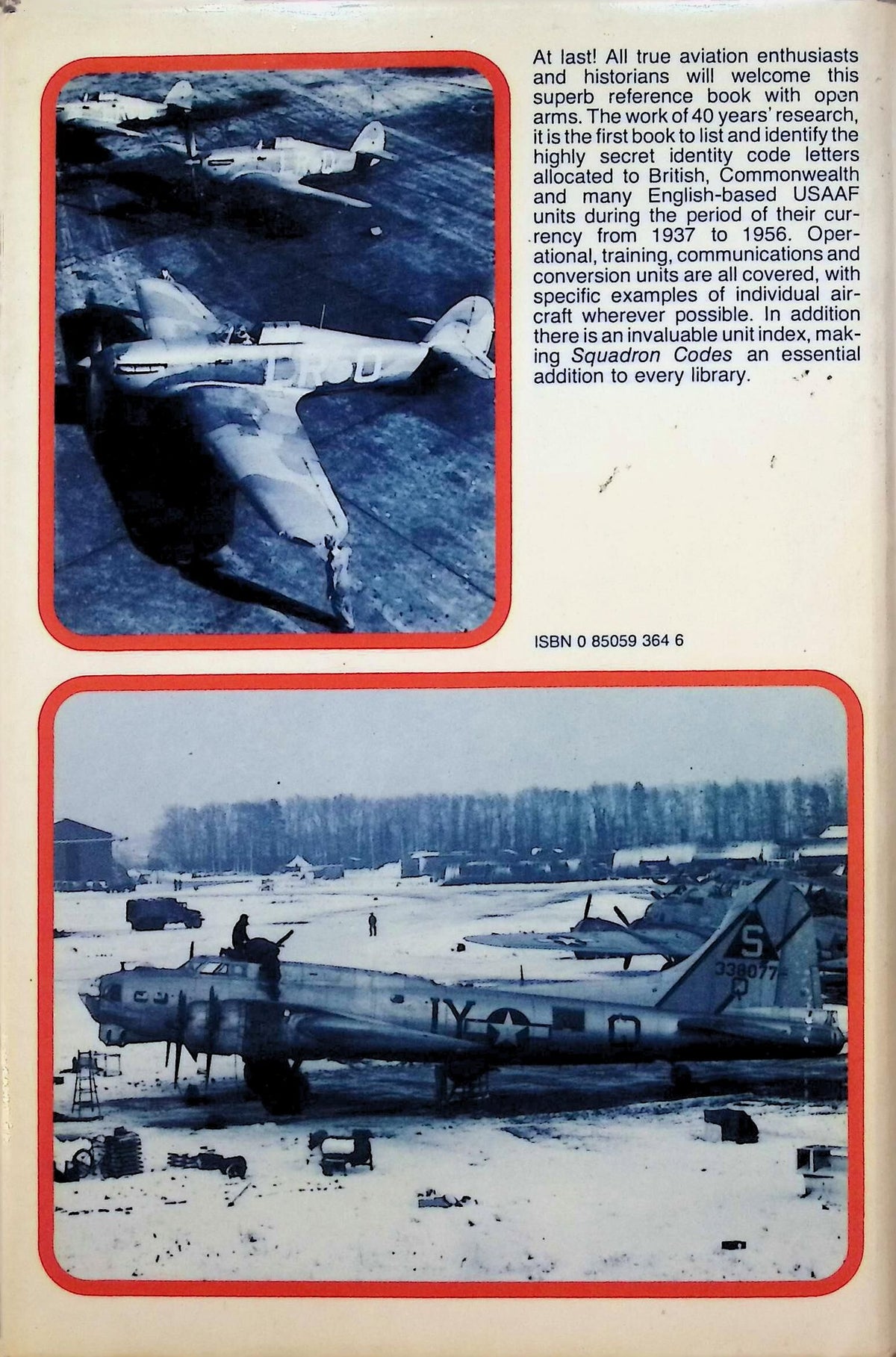 Squadron Codes 1937-1956 by Michael Bowyer & J Rawlings: NEW 1979 First Edition Hardback