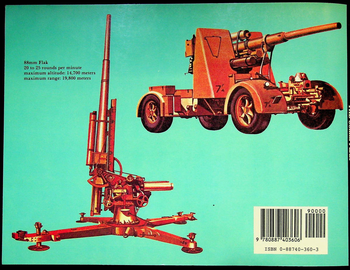 The 88mm Flak Artillery by Werner Muller: NEW1991 Schiller Publishing