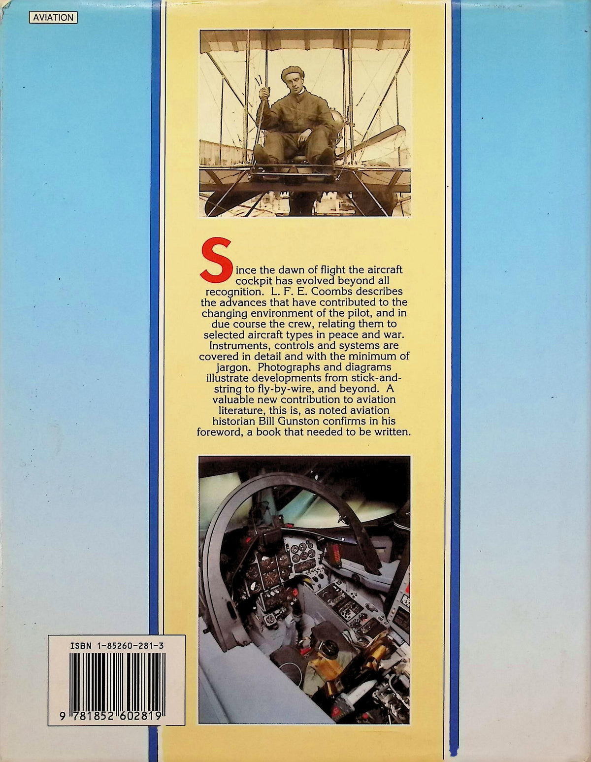The Aircraft Cockpit: LFE Coombs 1990 1st edition hardback