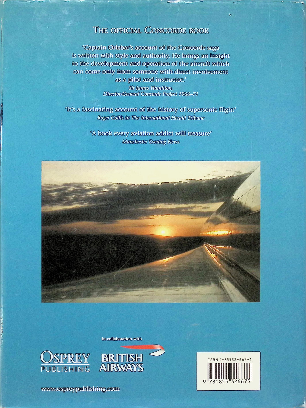 The Concorde Story: Christopher Orlebar 2004 hardback